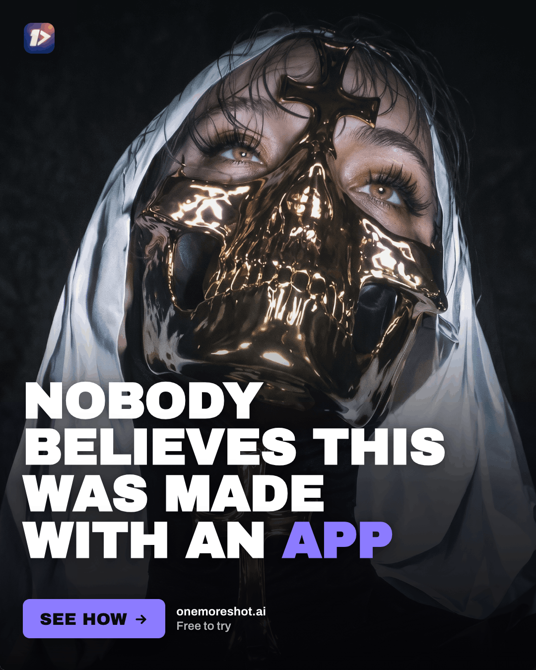 One More Shot AI Facebook ad
