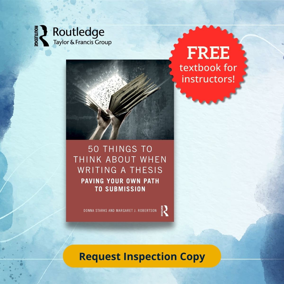 Routledge Books Facebook ad