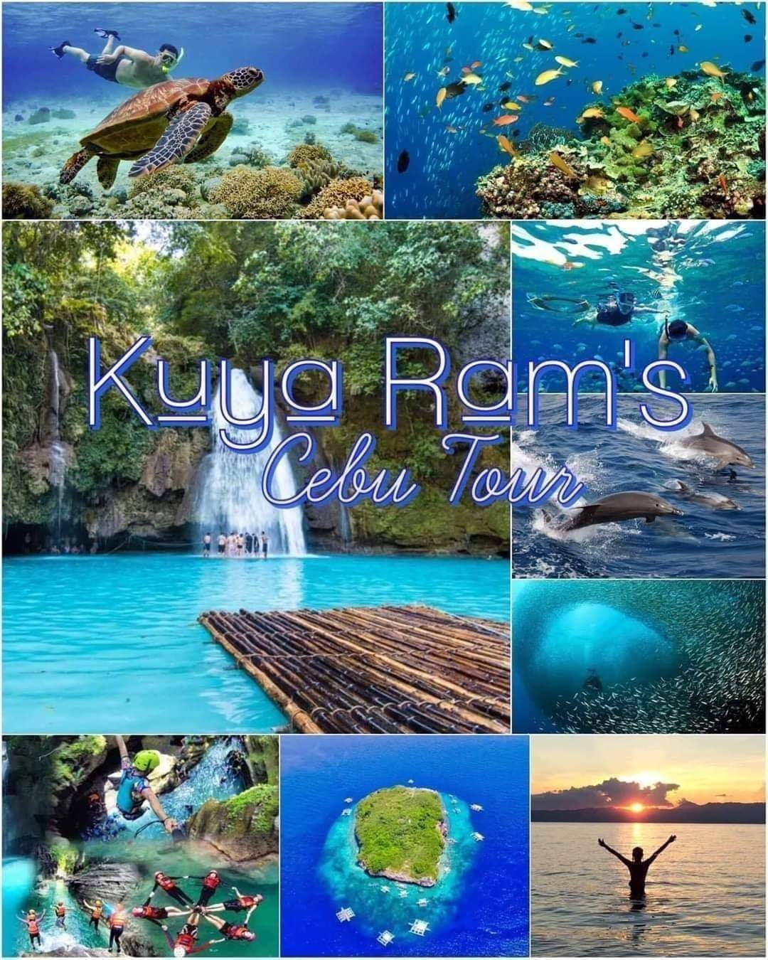 Kuya RAM's Cebu Tour Facebook ad: 4D/3N CEBU + BOHOL TOUR
