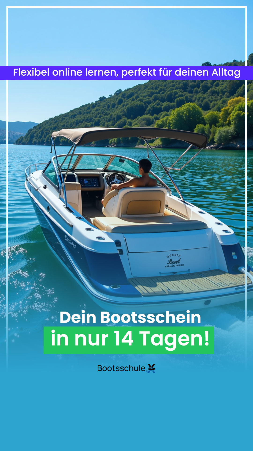 BootsschuleX Facebook ad from May 25, 2026