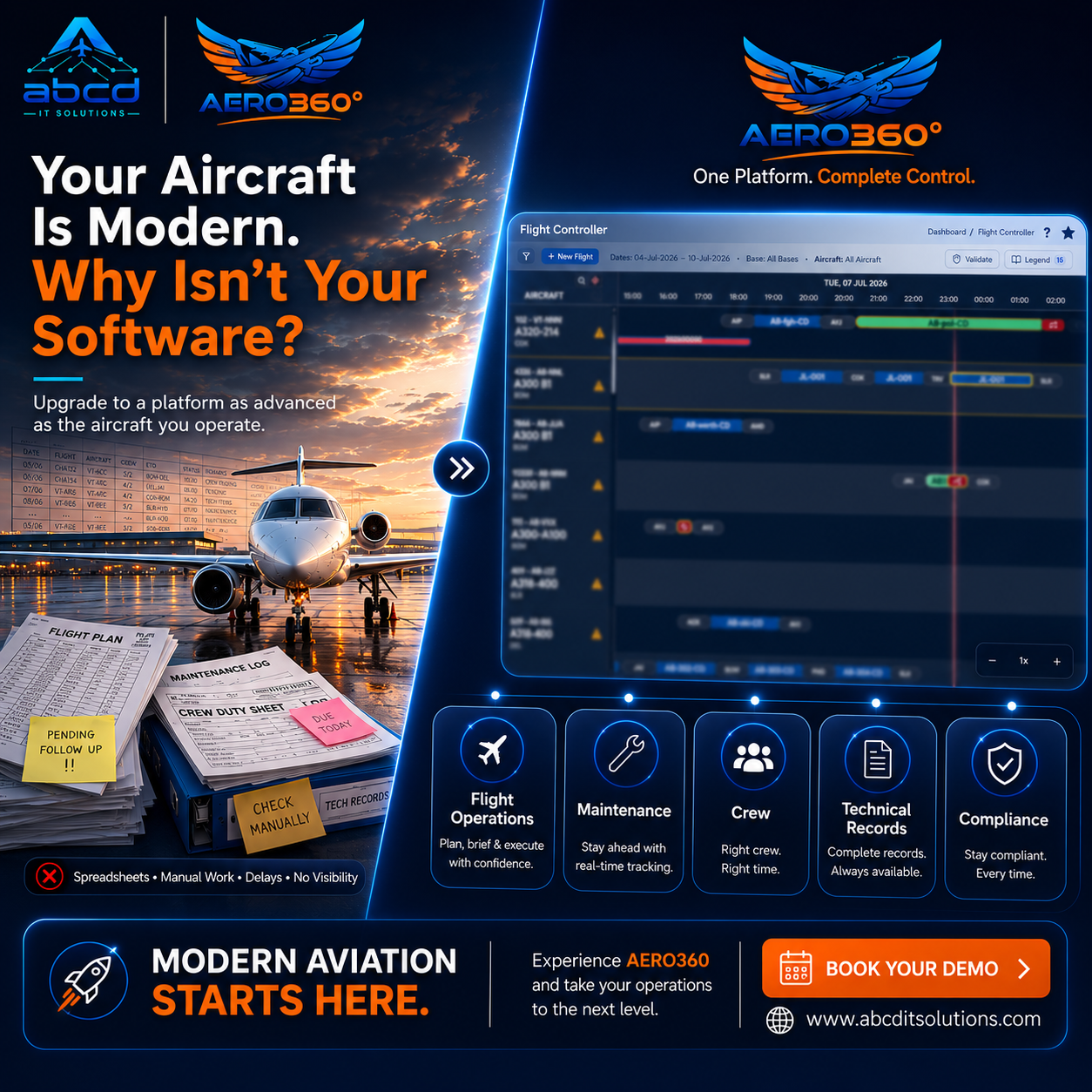 ABCD-IT-Solutions Facebook ad from Jul 12, 2026