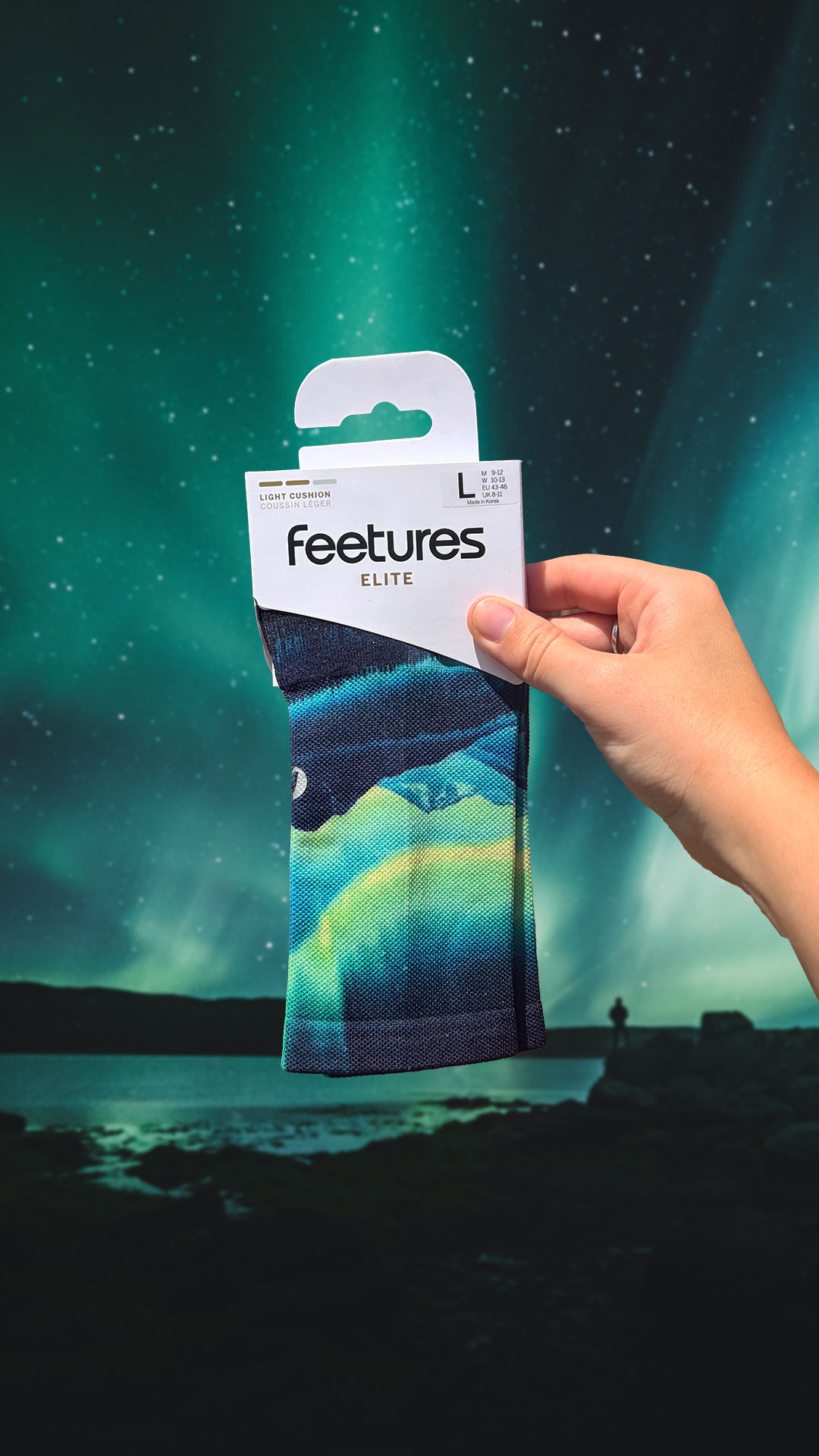 Feetures Facebook ad