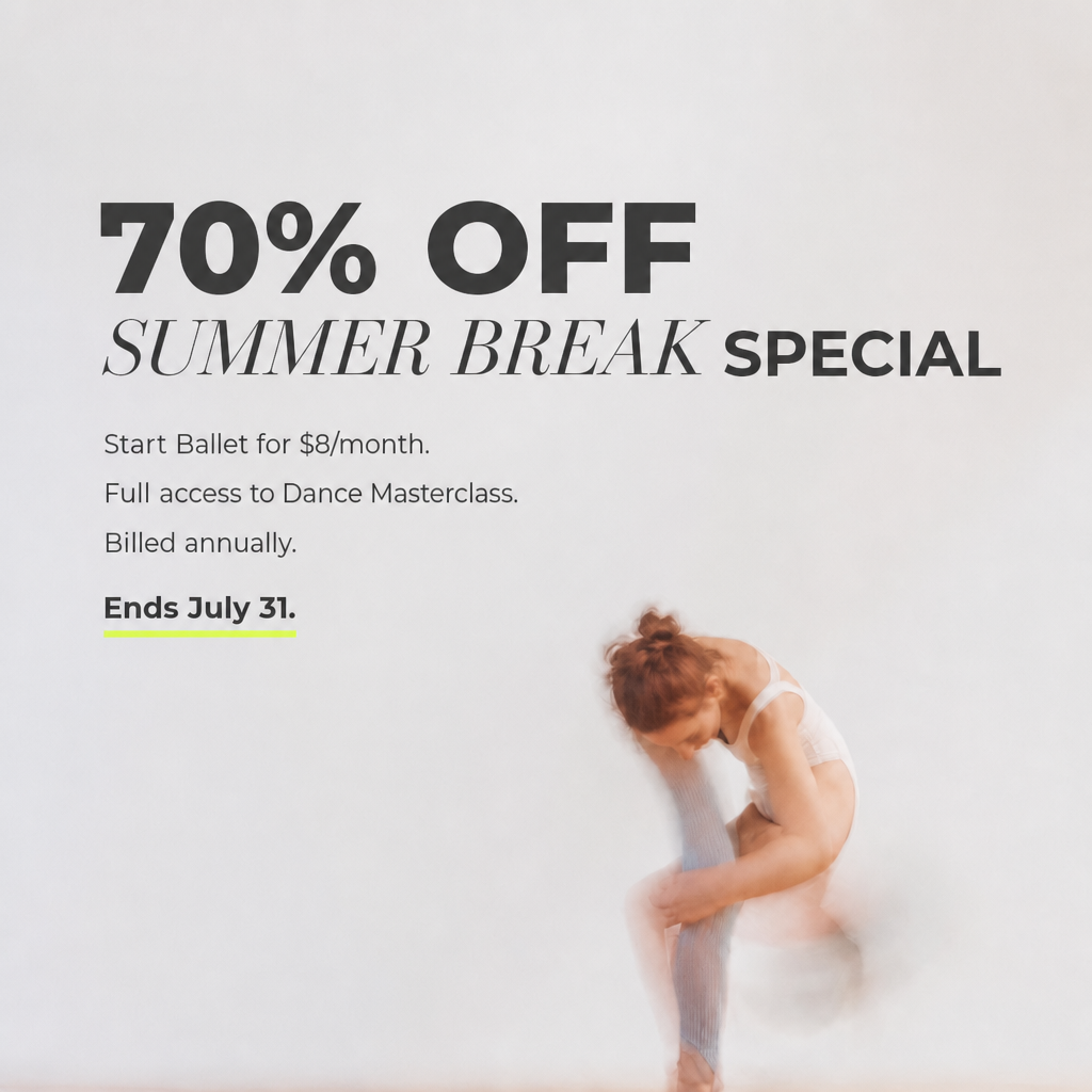 Dance Masterclass Facebook ad