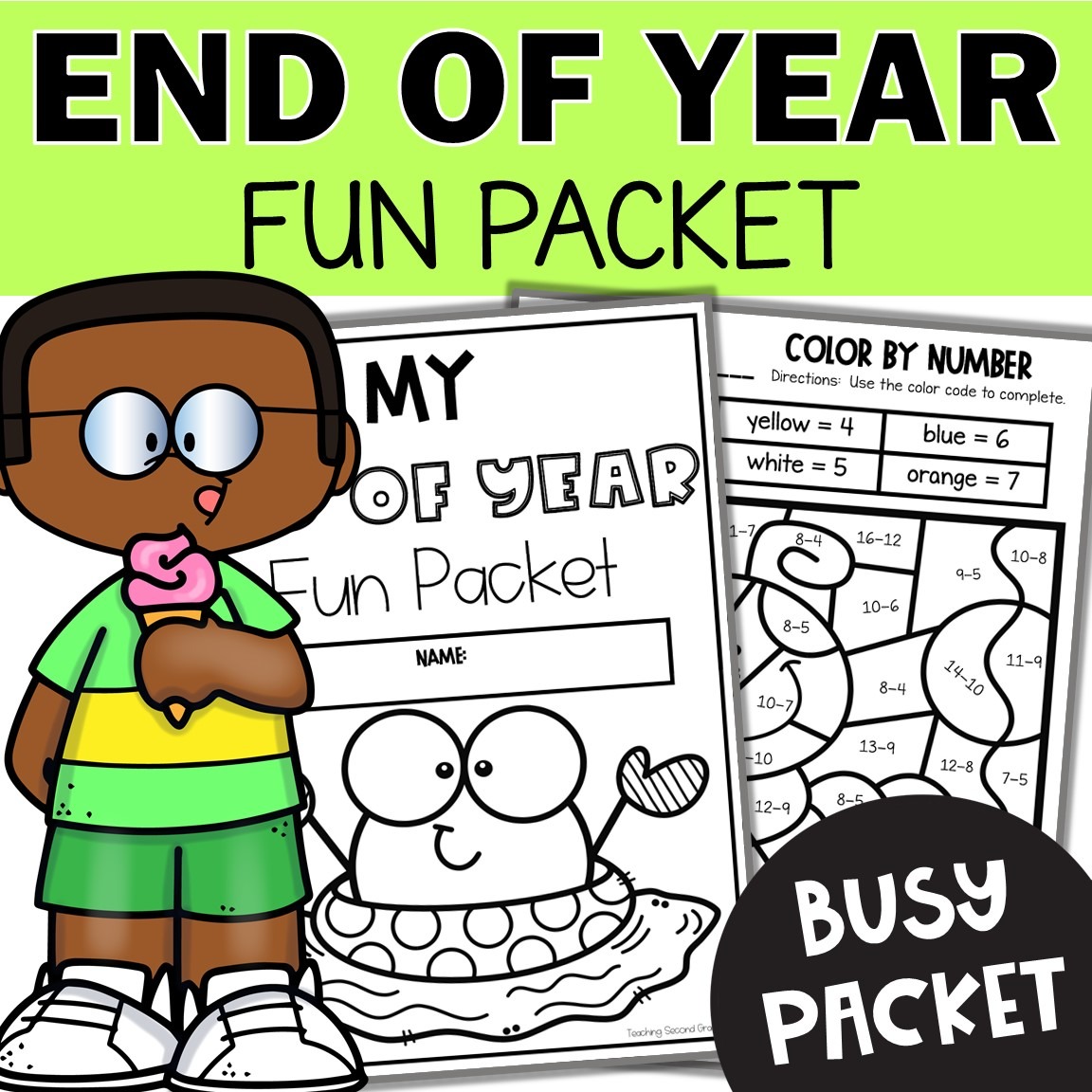Teaching Second Grade Facebook ad