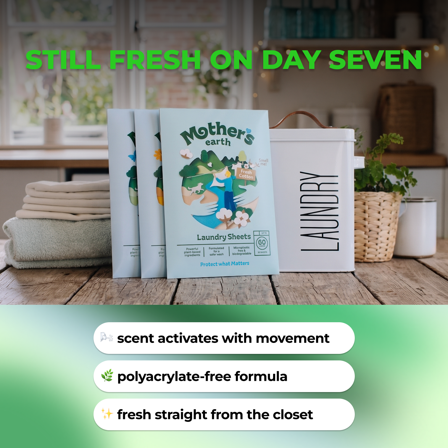 Mothers Earth Facebook ad