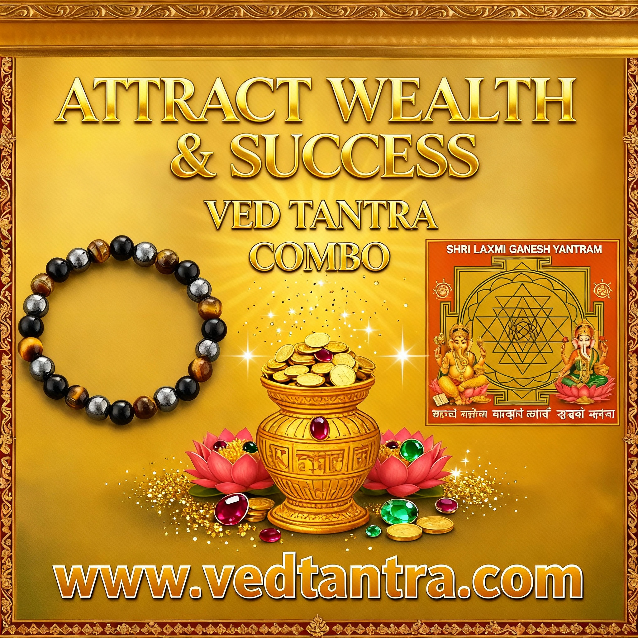 Ved Tantra Facebook ad: Attract money and solve all divine problems Ved…