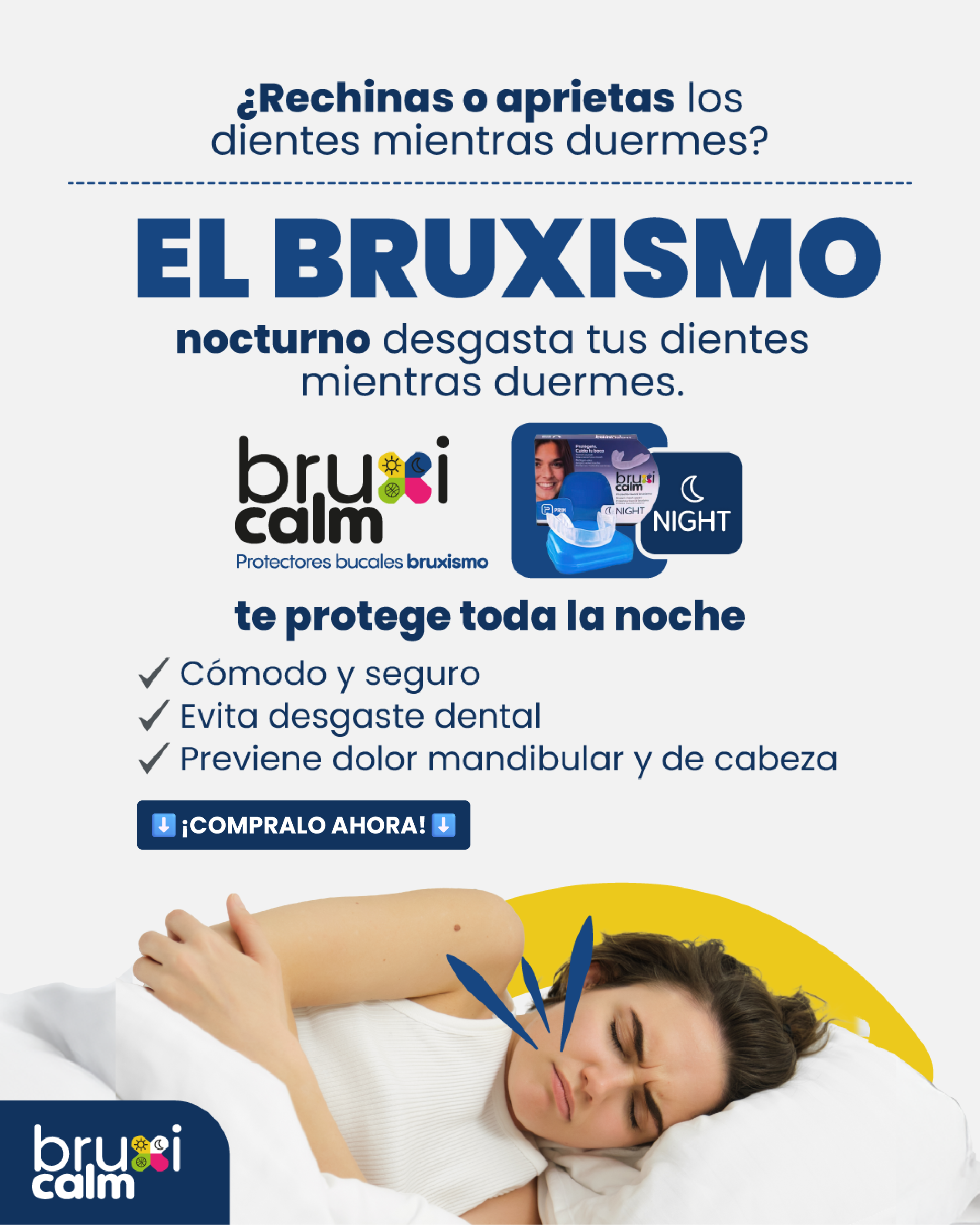 Bruxicalm & Respira Plus Facebook ad