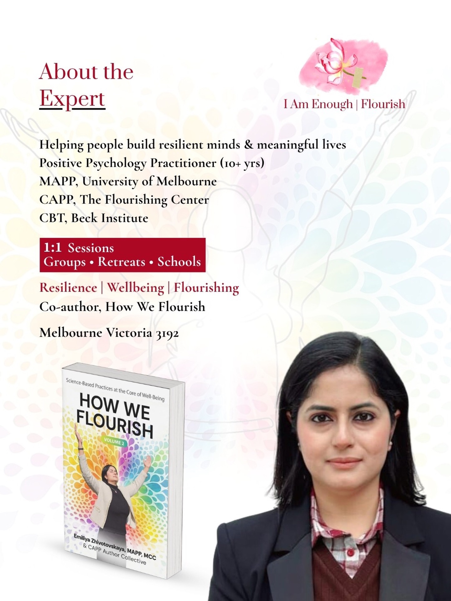 I Am Enough Facebook ad: Building resilient minds and meaningful lives through…