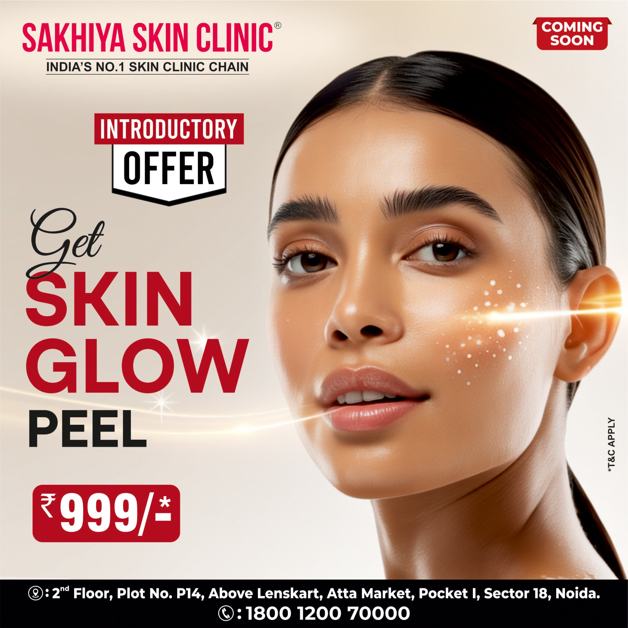 Sakhiya Skin Clinic Facebook ad