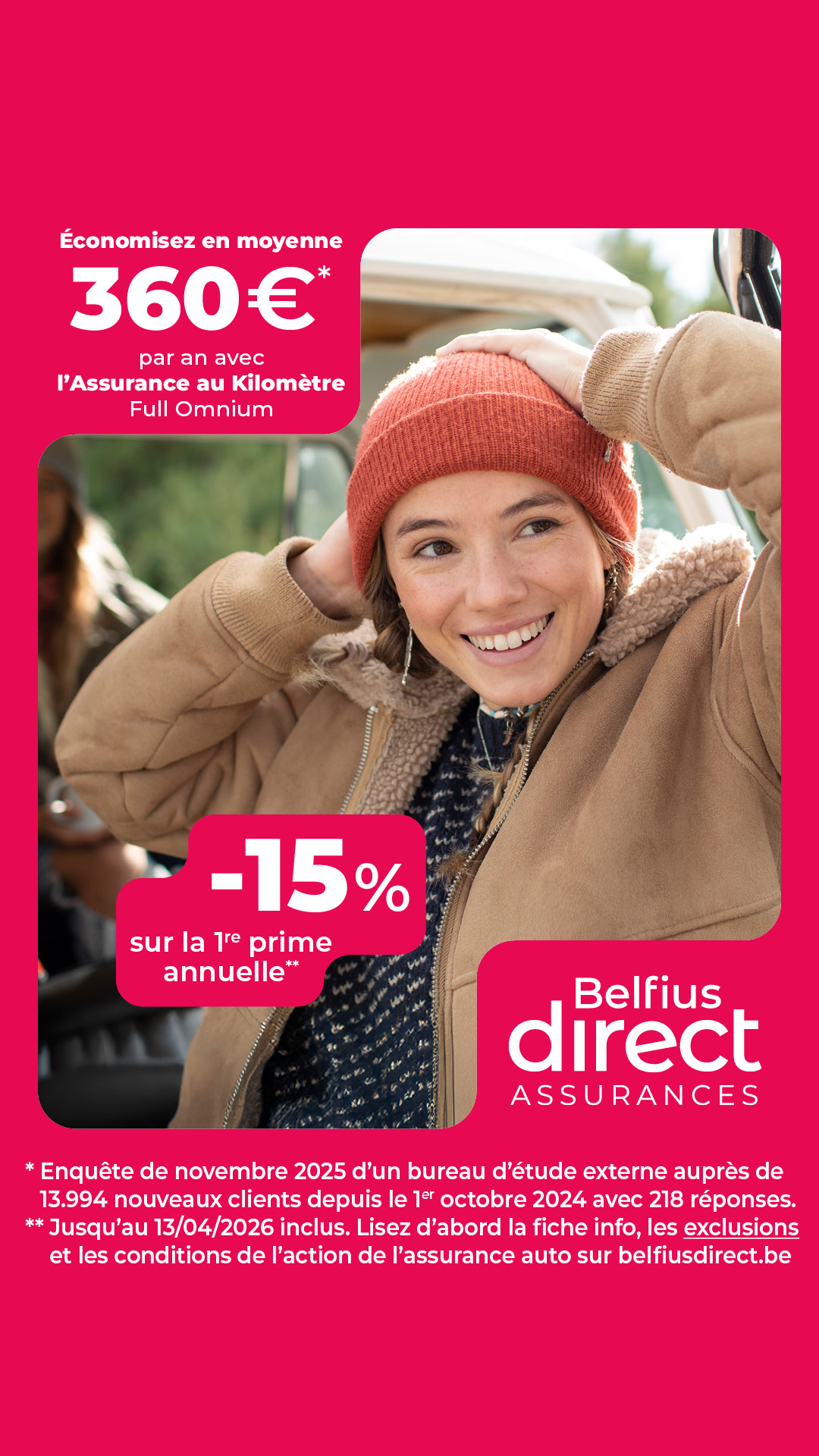 Belfius Direct Verzekeringen Assurances Facebook ad from Feb 3, 2026