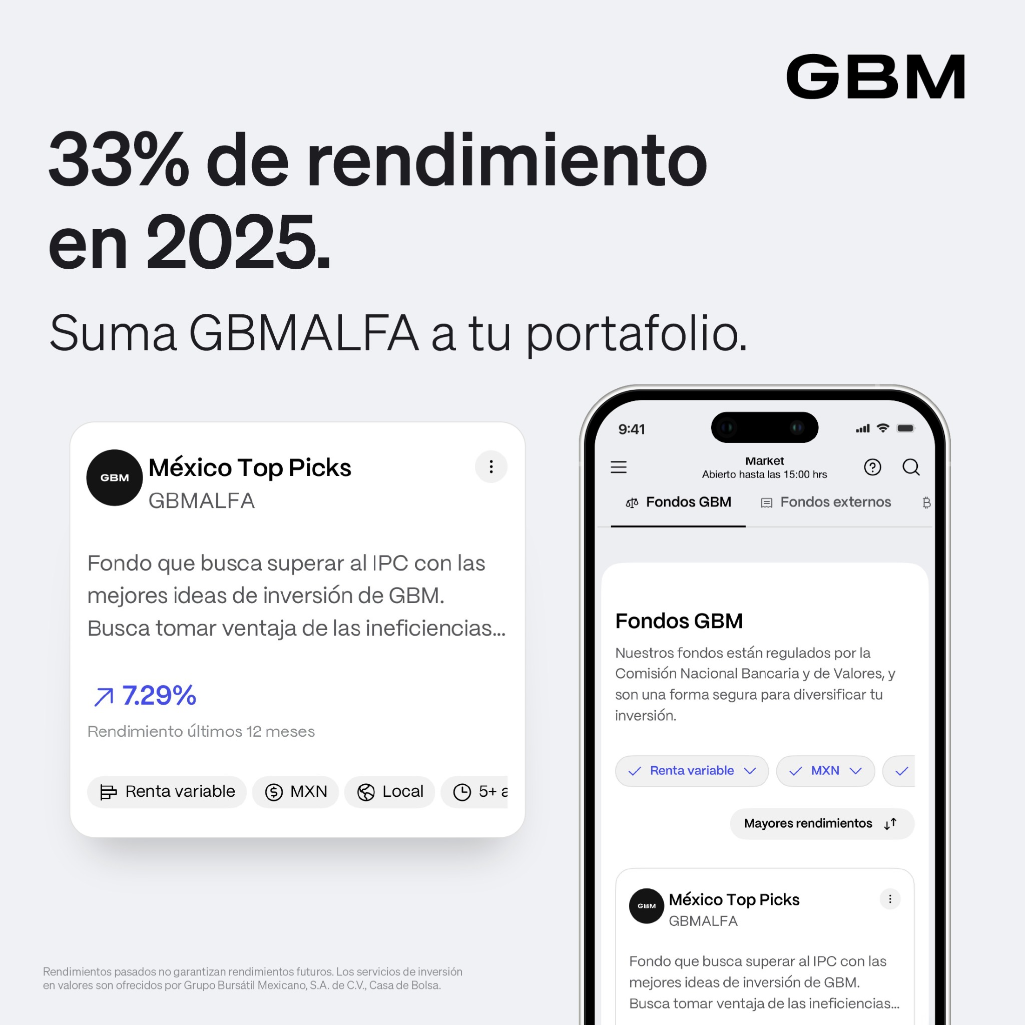 GBM Facebook ad