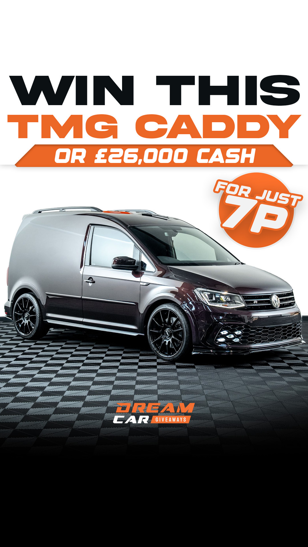 Dream Car Giveaways Facebook ad