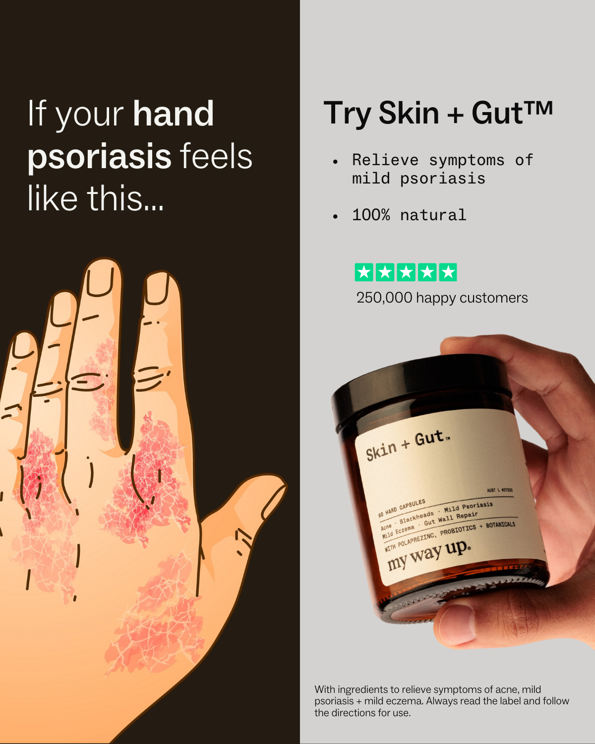 Mywayup Facebook ad