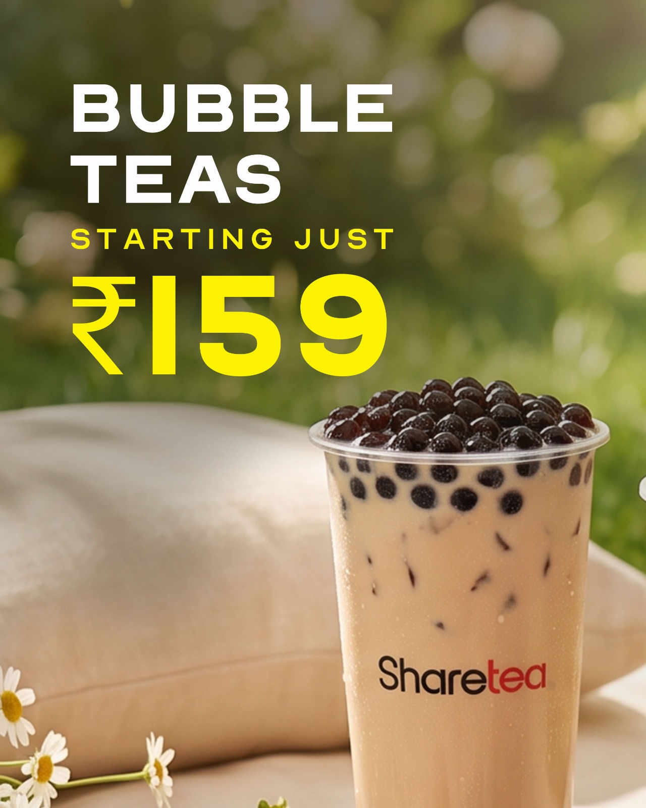Sharetea India Facebook ad