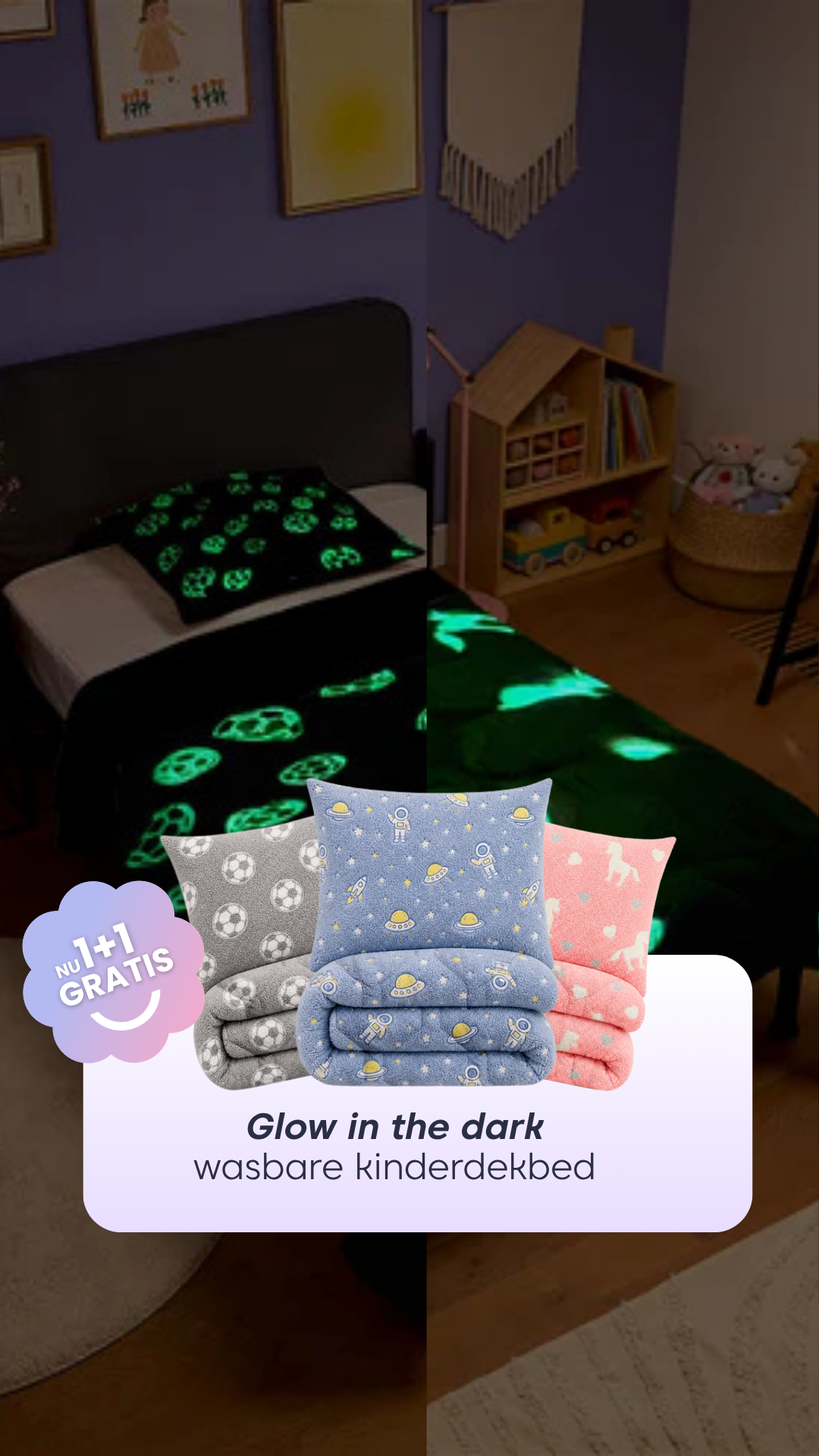 HappyBed Facebook ad