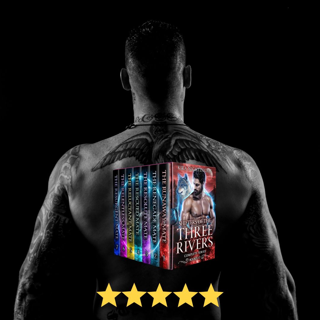 Kira Nightingale Facebook ad: 7 Hot STEAMY Shifter Romances in ONE