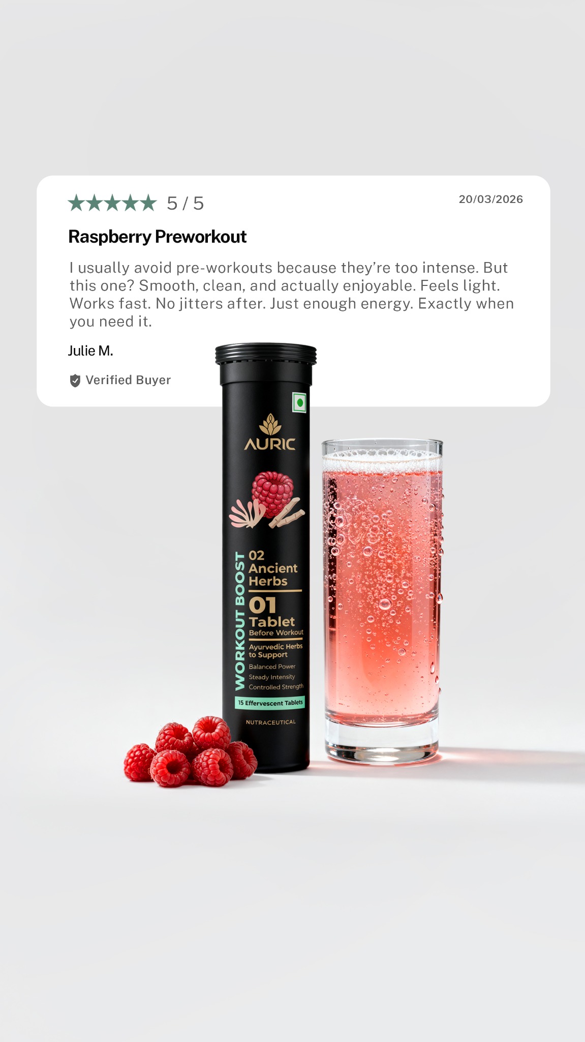 Auric Facebook ad