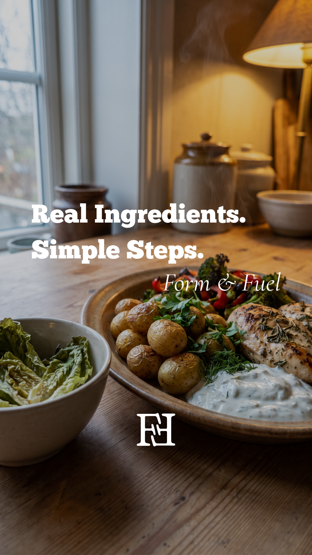 FORM & FUEL Facebook ad: Eat Better Without the Guesswork