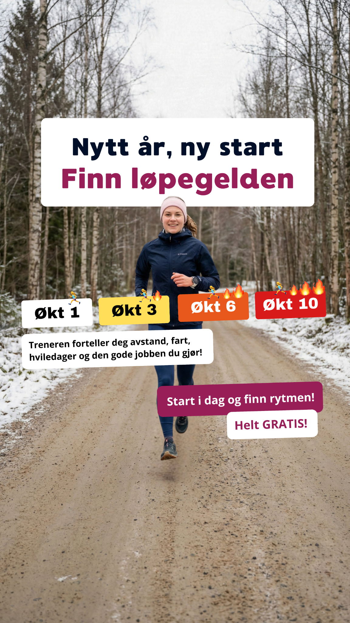 PacePilot Facebook ad: Ta løpingen til neste nivå!