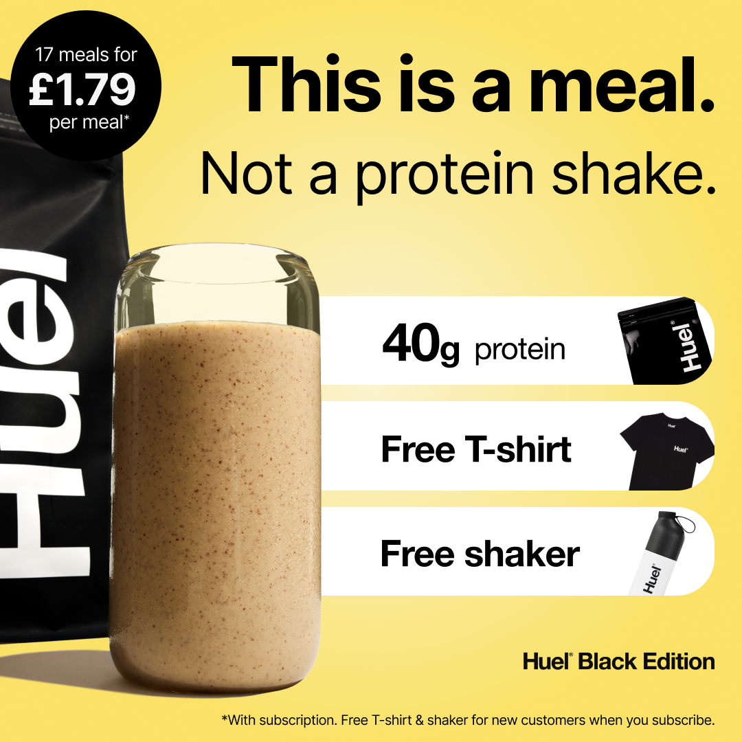 Huel Facebook ad
