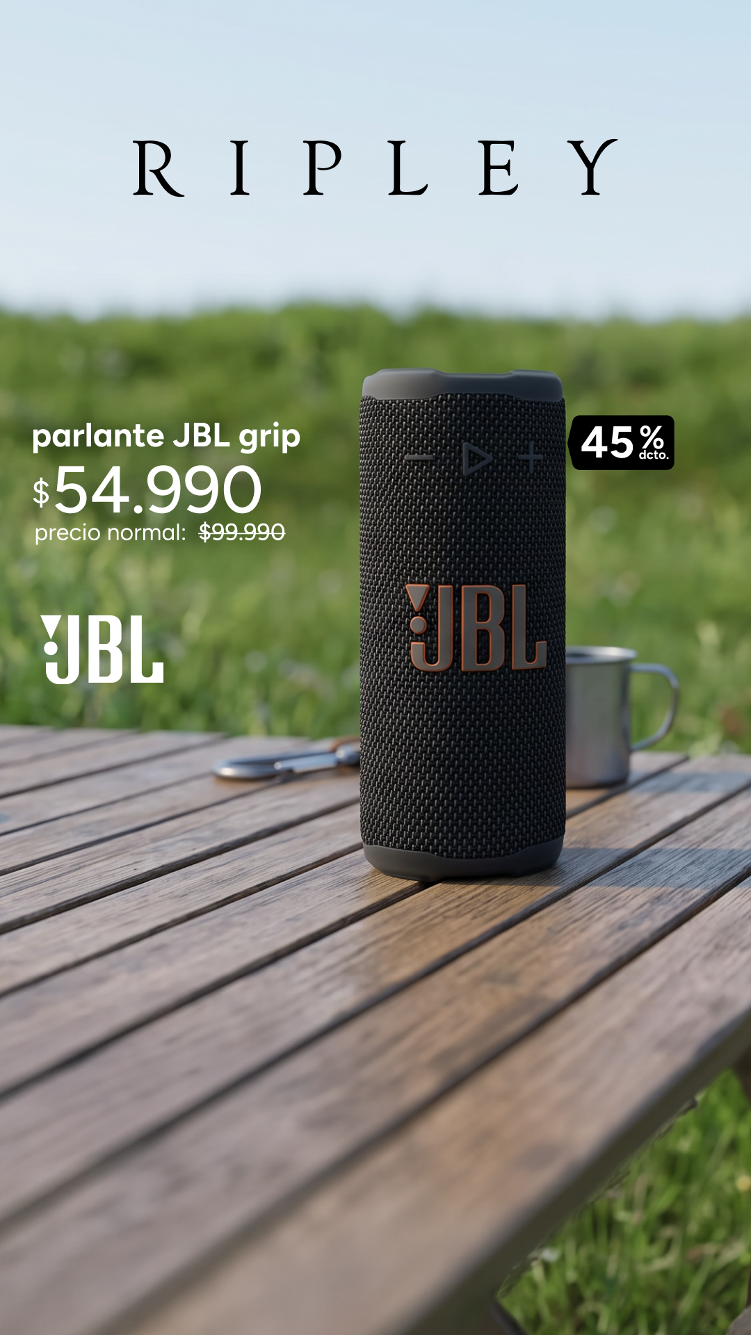 Ripley Chile Facebook ad: Parlantes