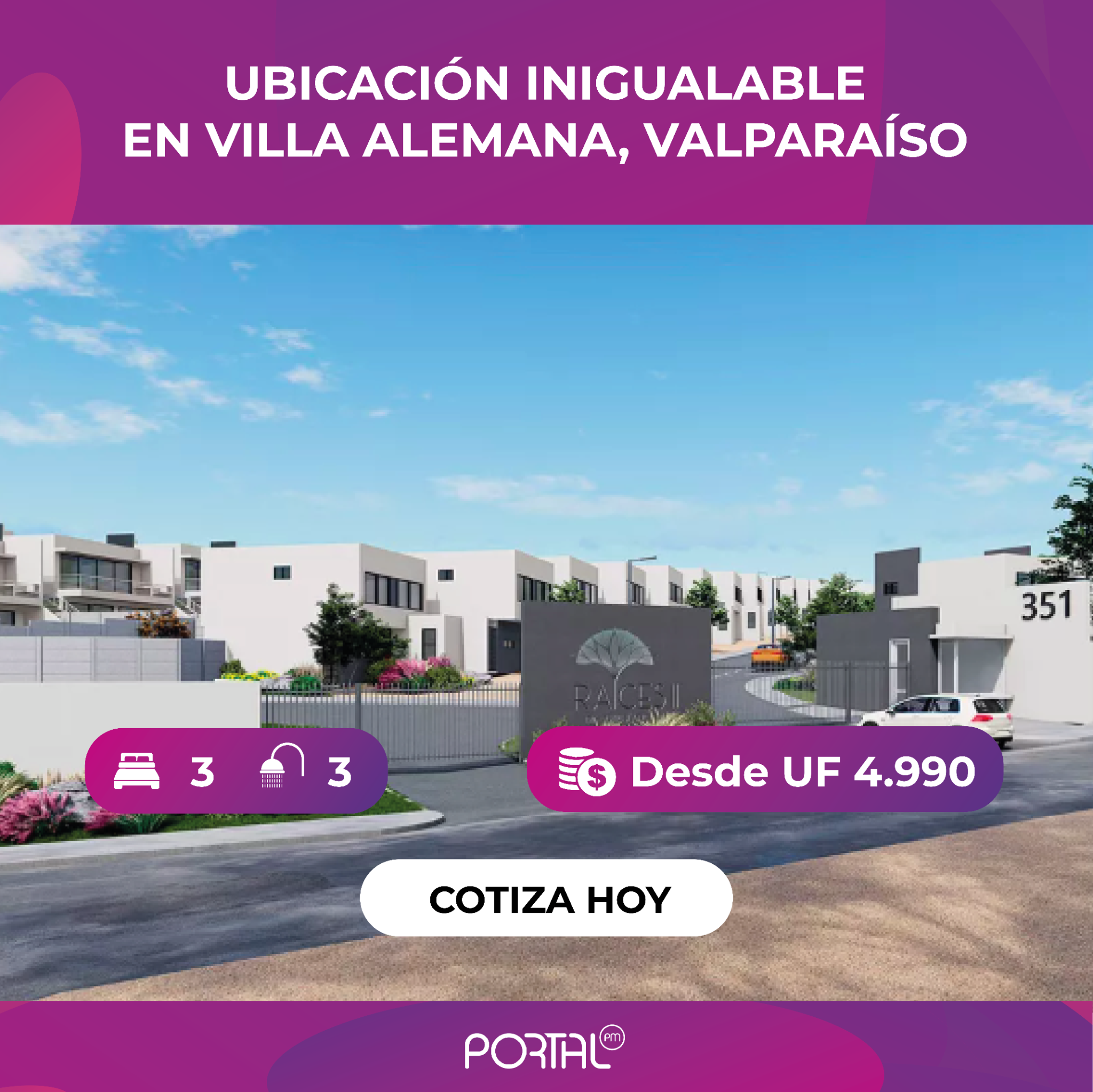 Portal PM Facebook ad