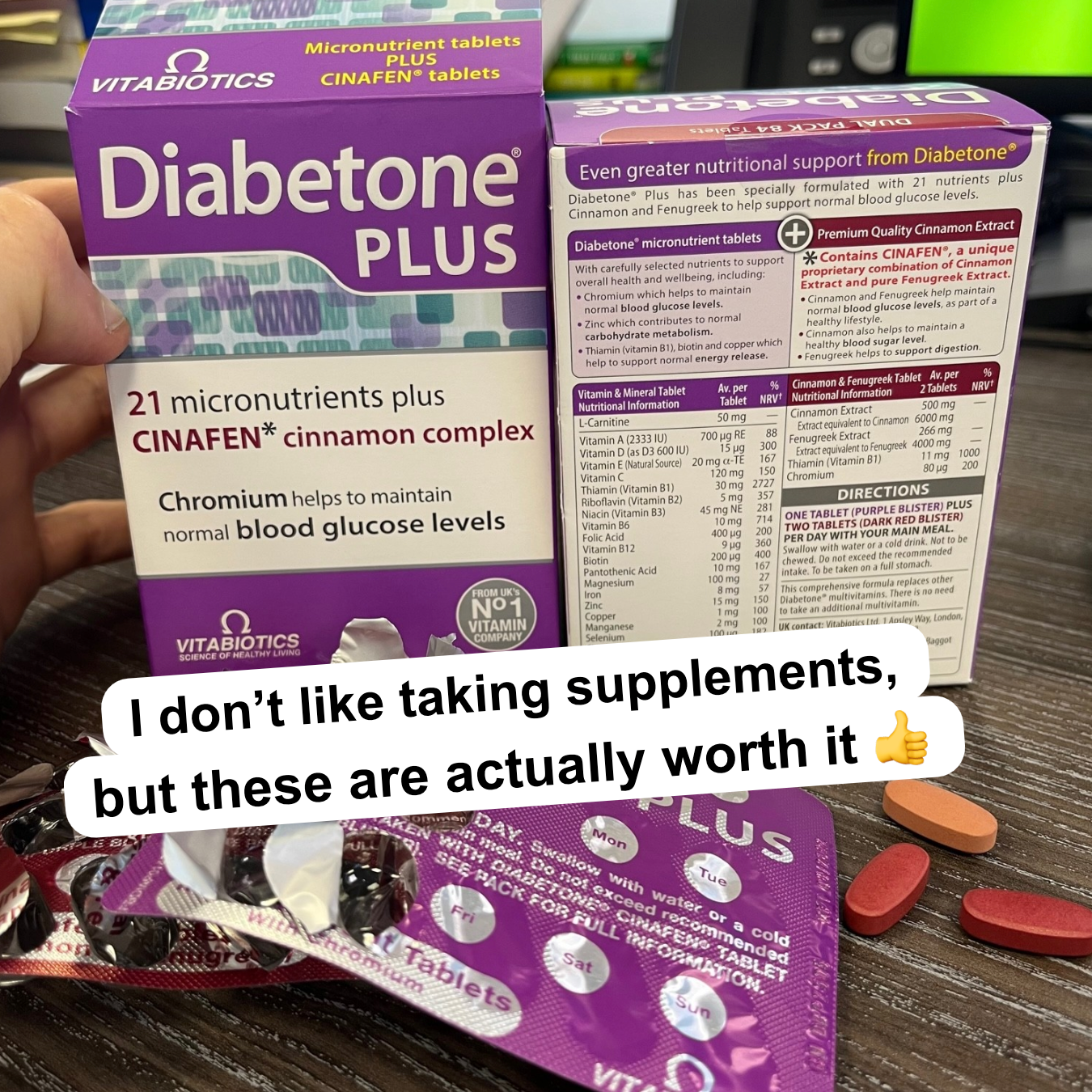 Vitabiotics Facebook ad