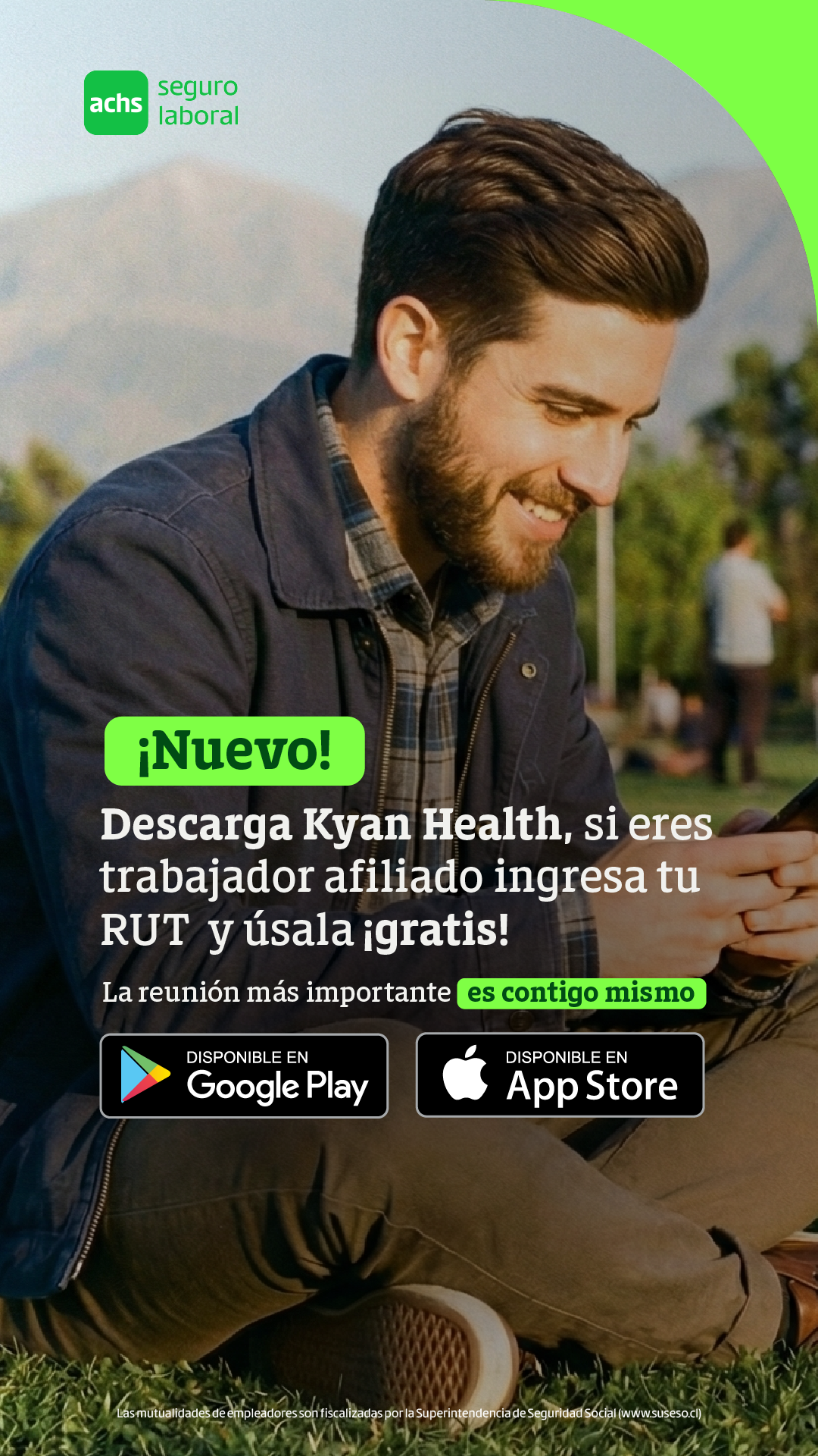 Achs Seguro Laboral Facebook ad: Bienestar Emocional