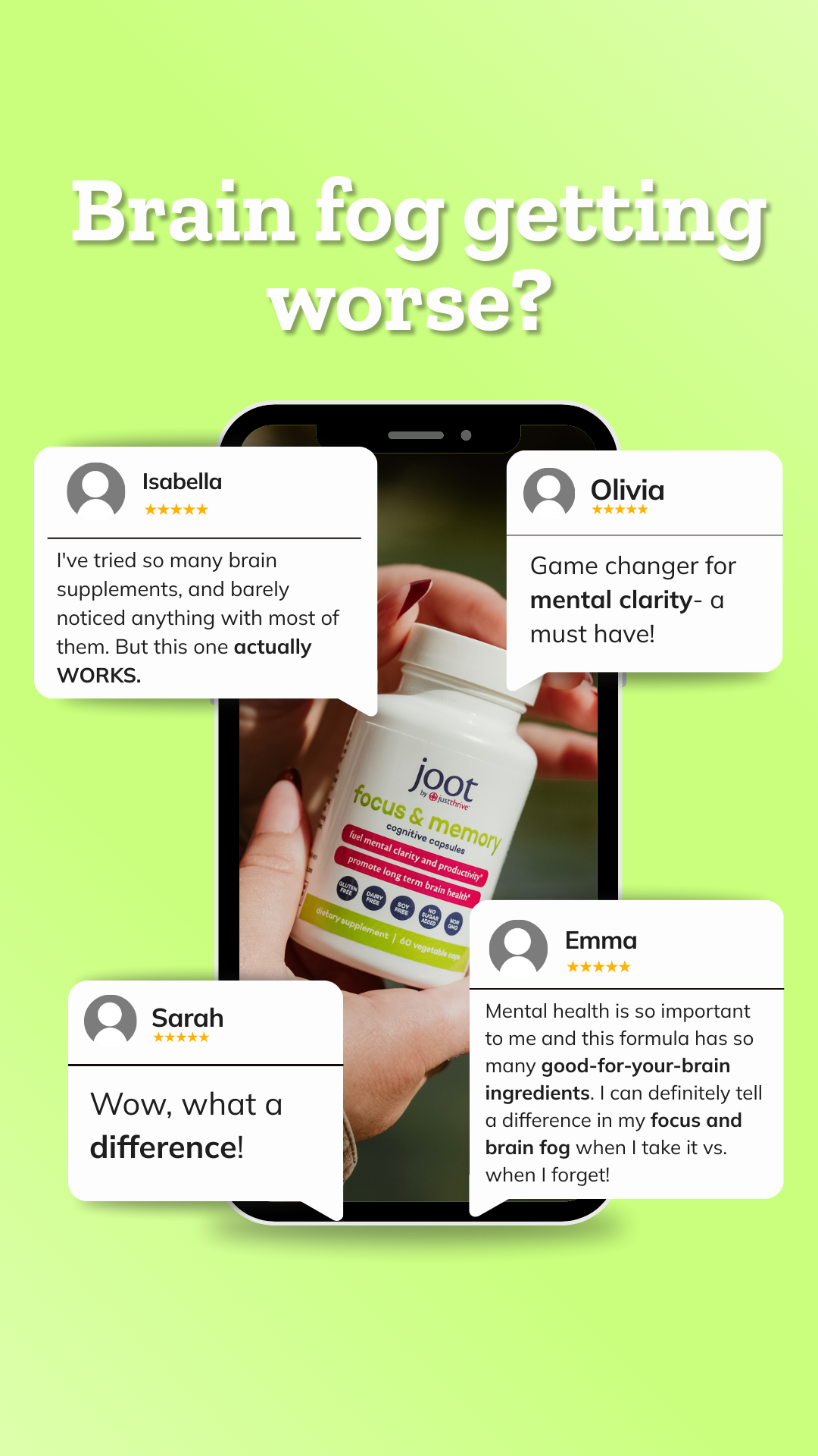 Just Thrive Facebook ad