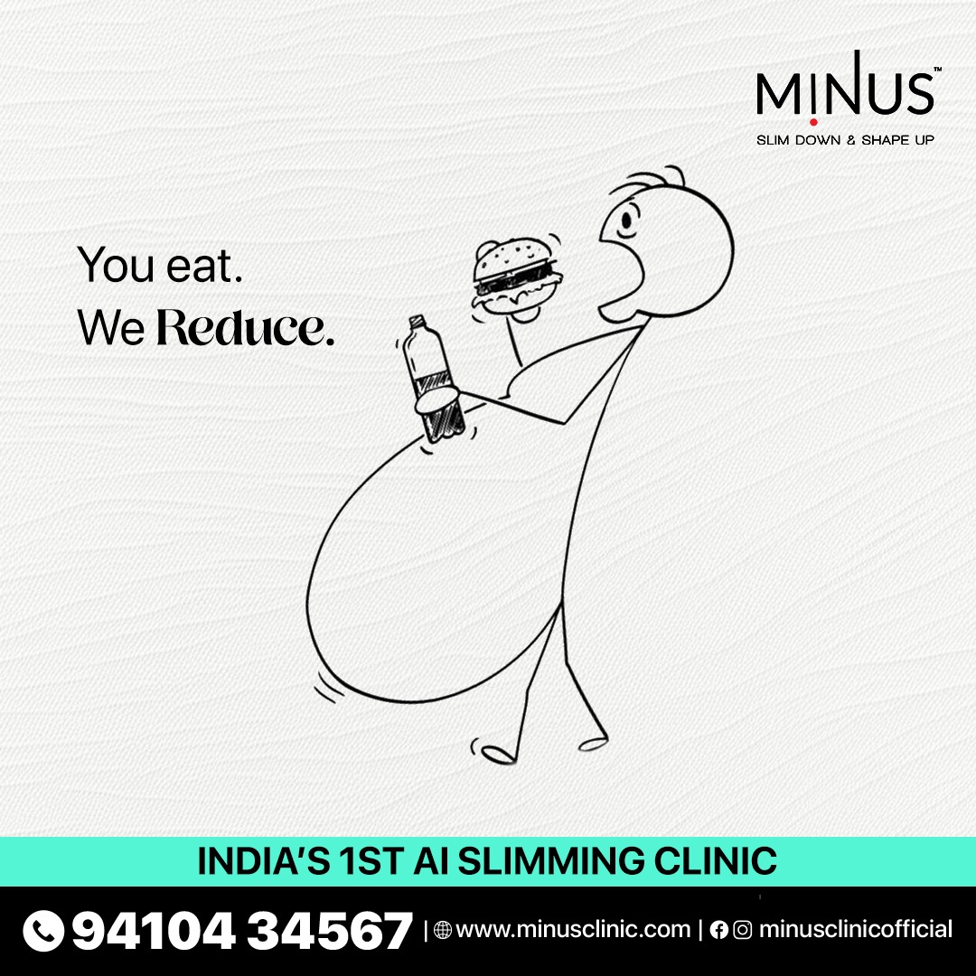 Minus Clinic Nungambakkam Facebook ad: Relax. Reduce. Only at MINUS