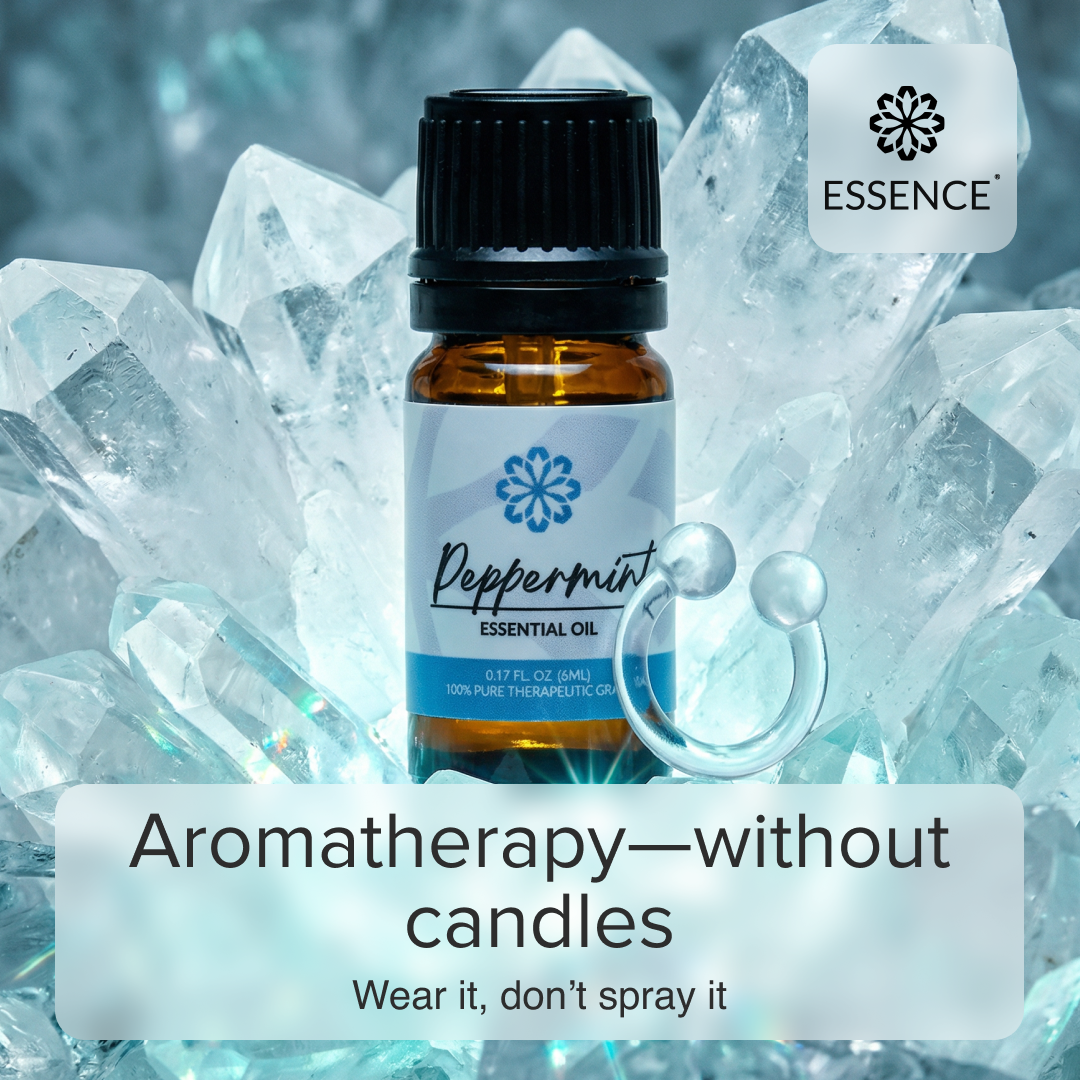 Essence Facebook ad: Aromatherapy That Moves
