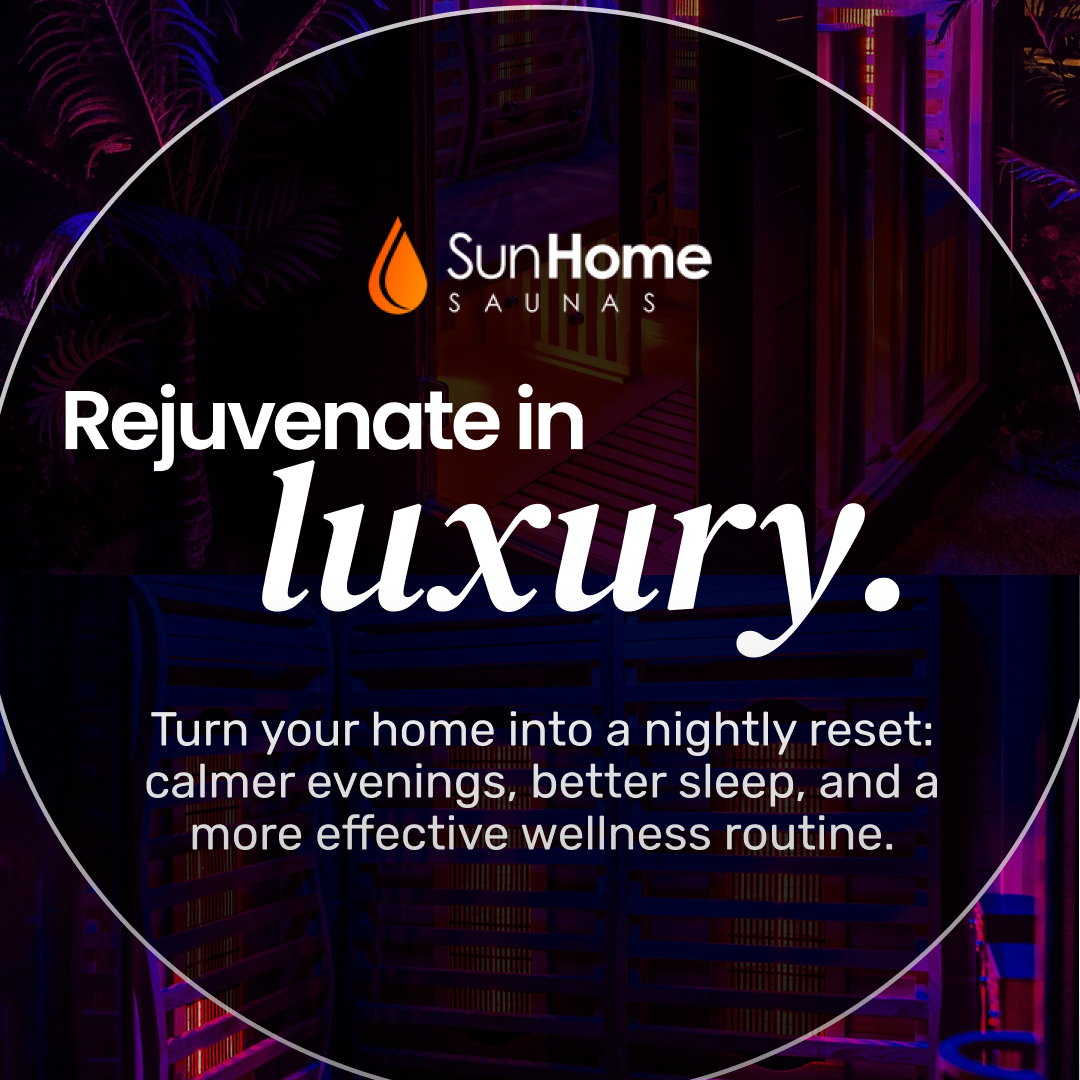 Sun Home Saunas Facebook ad