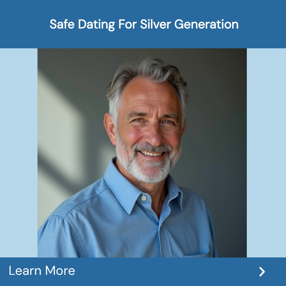 SearchConnect Highlights Facebook ad: Date Smart: Safe Dating Insights For Seniors.