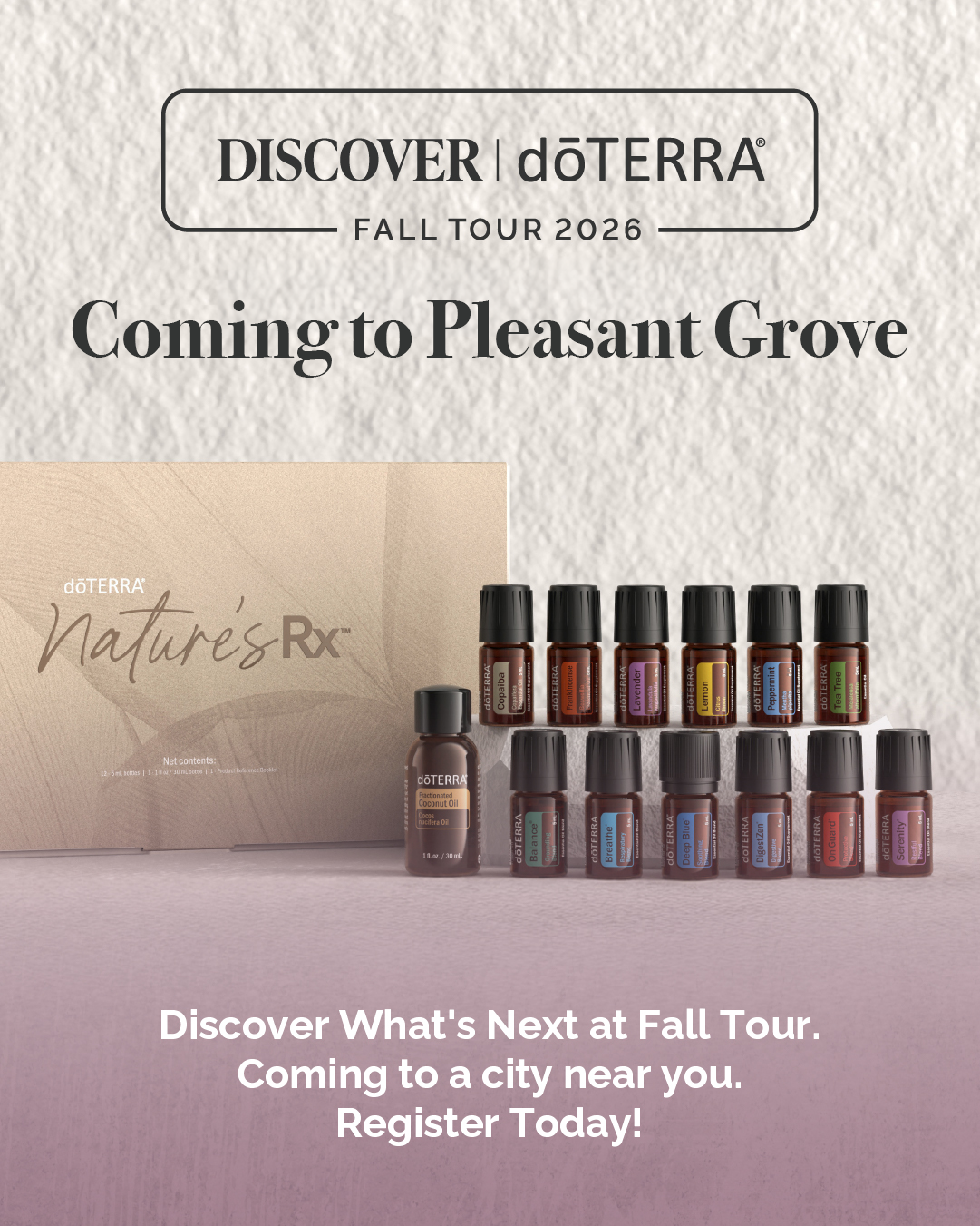 doTERRA Business USA Facebook ad: Come Curious, Discover More