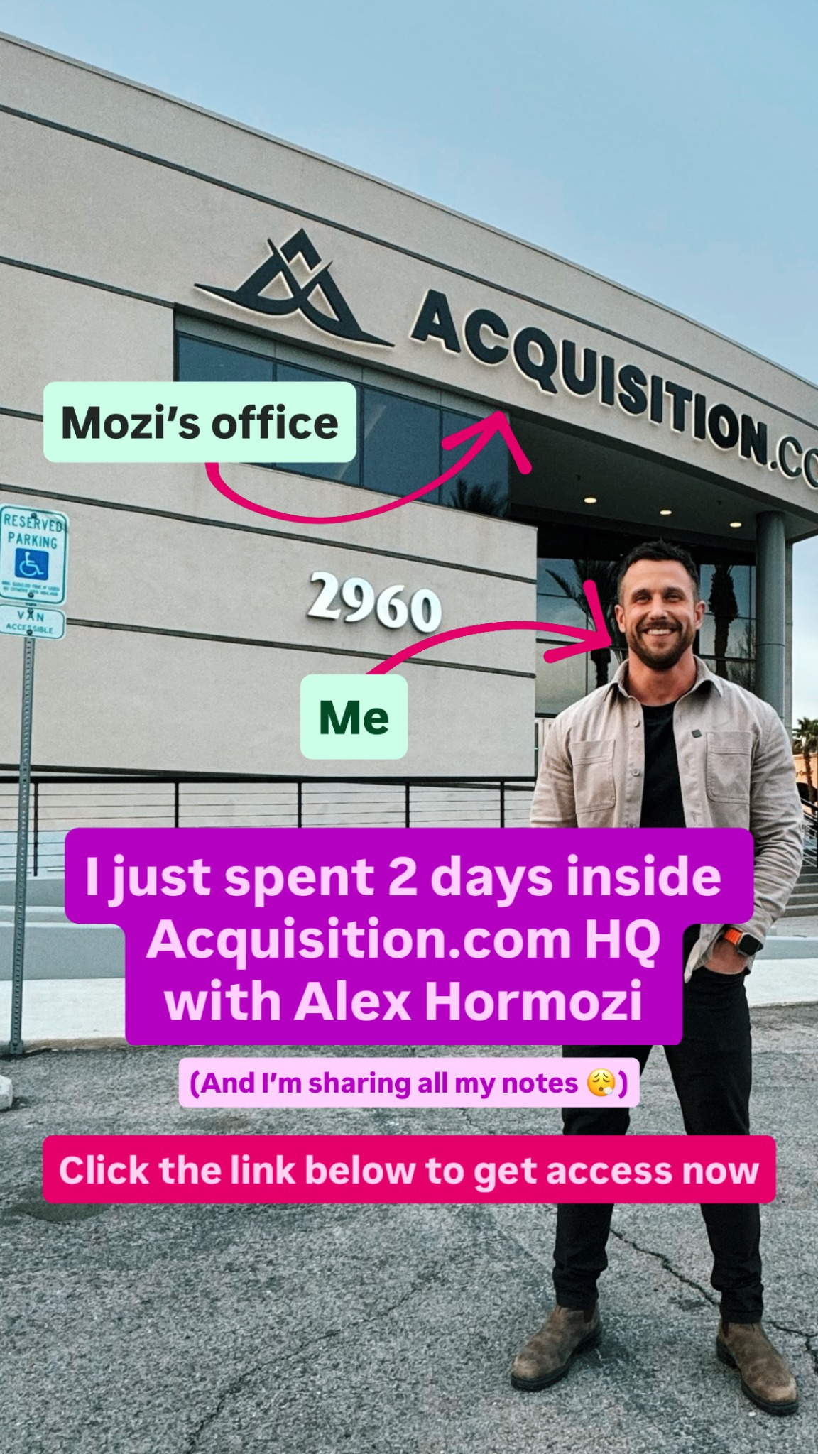 Matt Peacock - Mentor Facebook ad