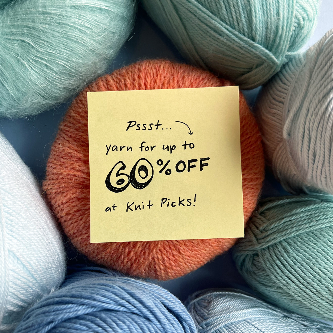 Knit Picks Facebook ad
