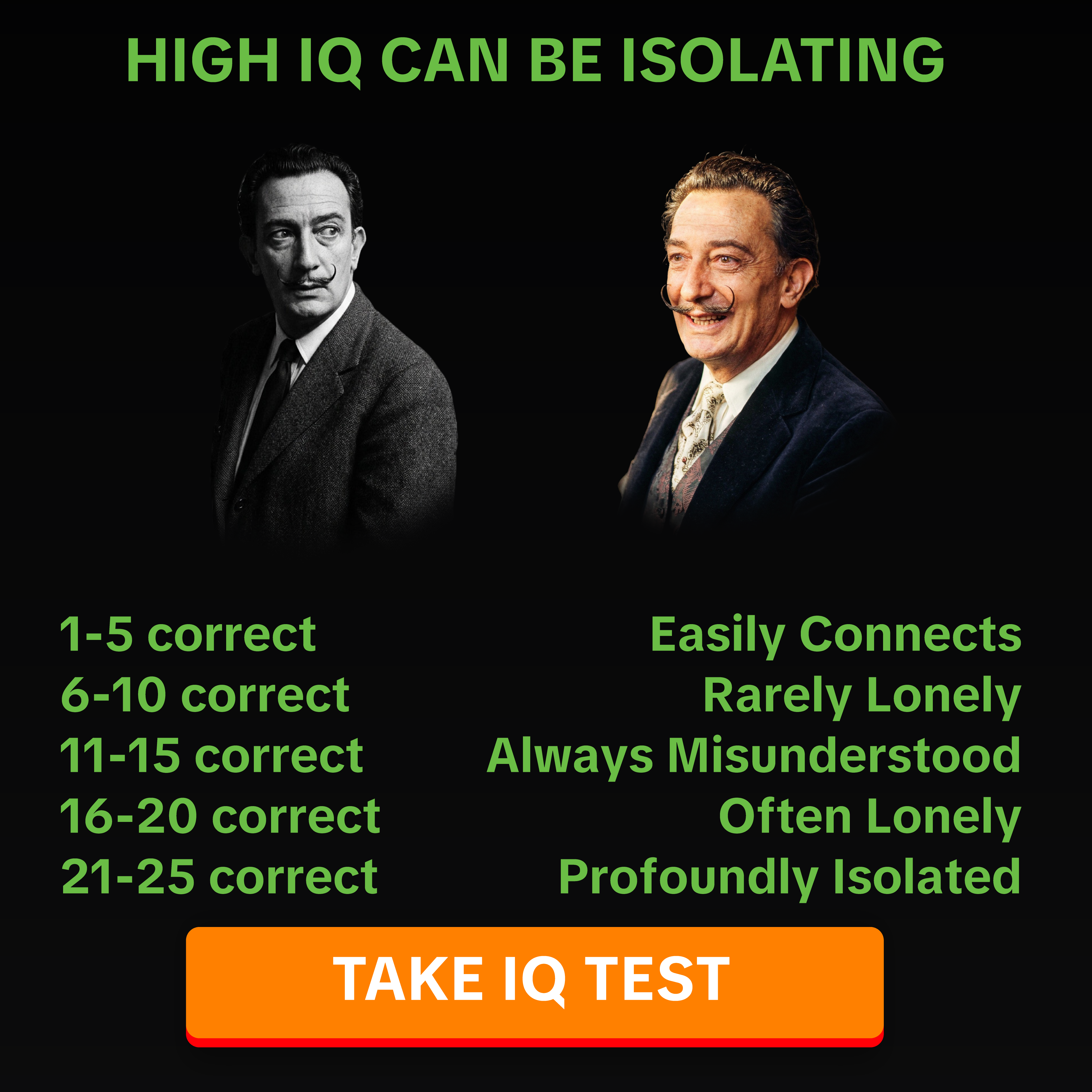 My IQ Facebook ad