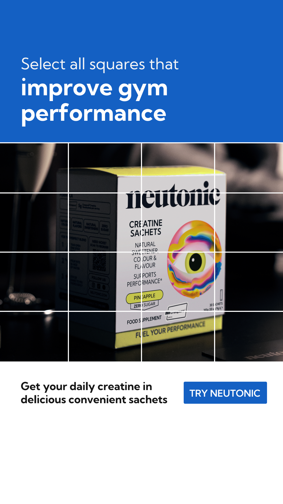 Neutonic Facebook ad