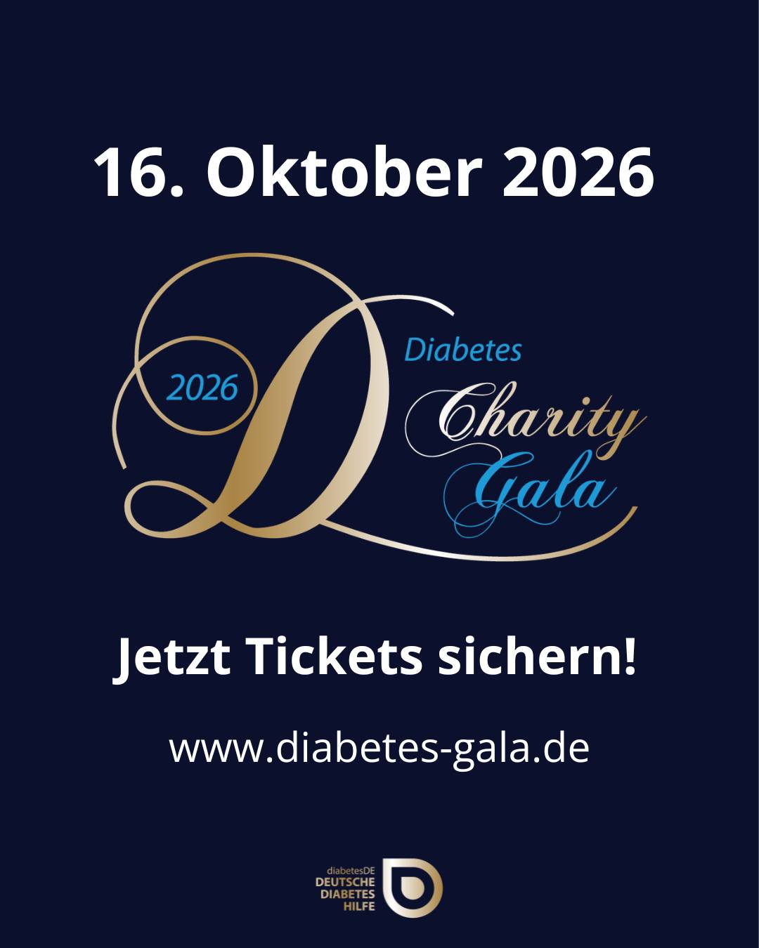 diabetesDE Facebook ad: Diabetes-Charity-Gala