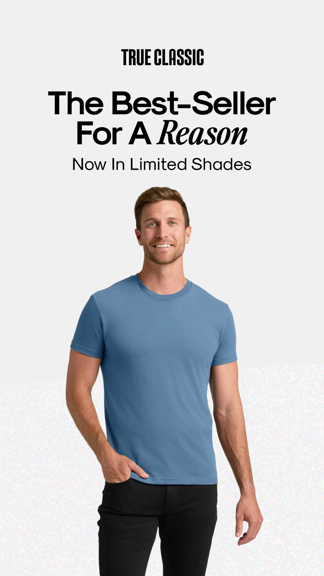 True Classic Facebook ad