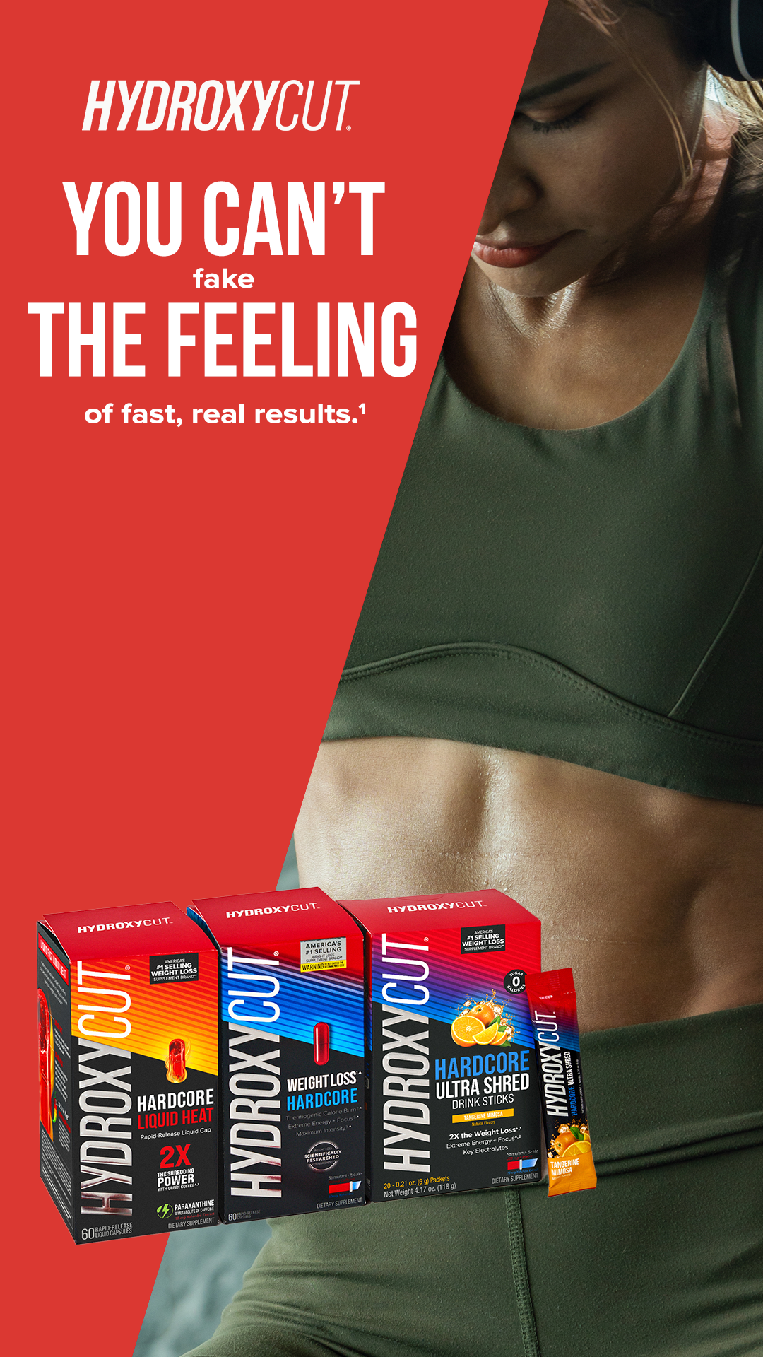 Hydroxycut Facebook ad