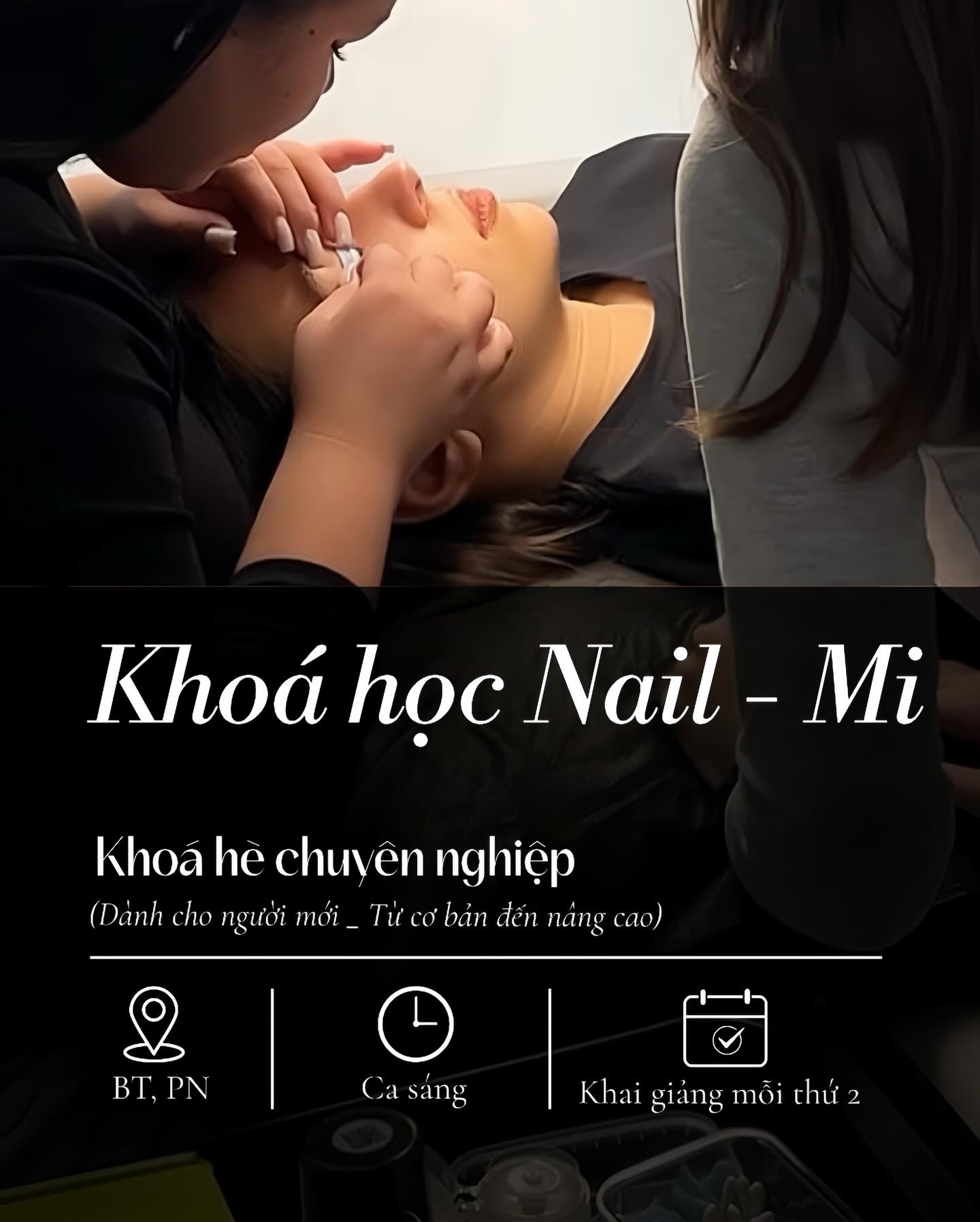 Little Beauty Facebook ad: TUYỂN SINH KHOÁ HỌC NAIL MI CHUYÊN NGHIỆP