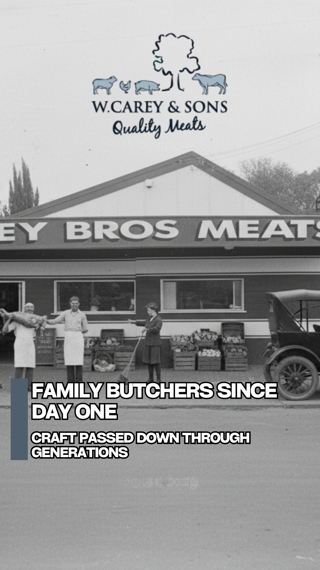 W. Carey & Sons Quality Meats Facebook ad from Mar 16, 2026
