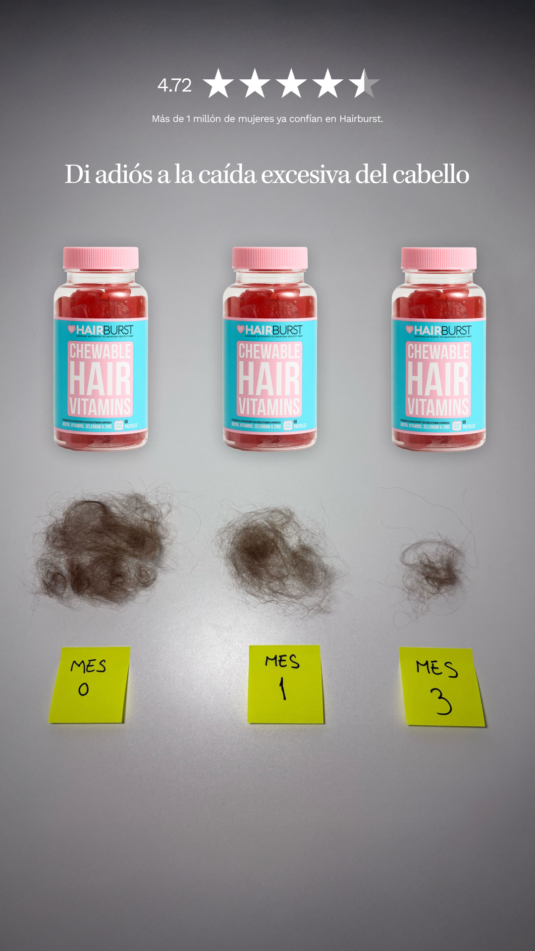Hairburst España Facebook ad