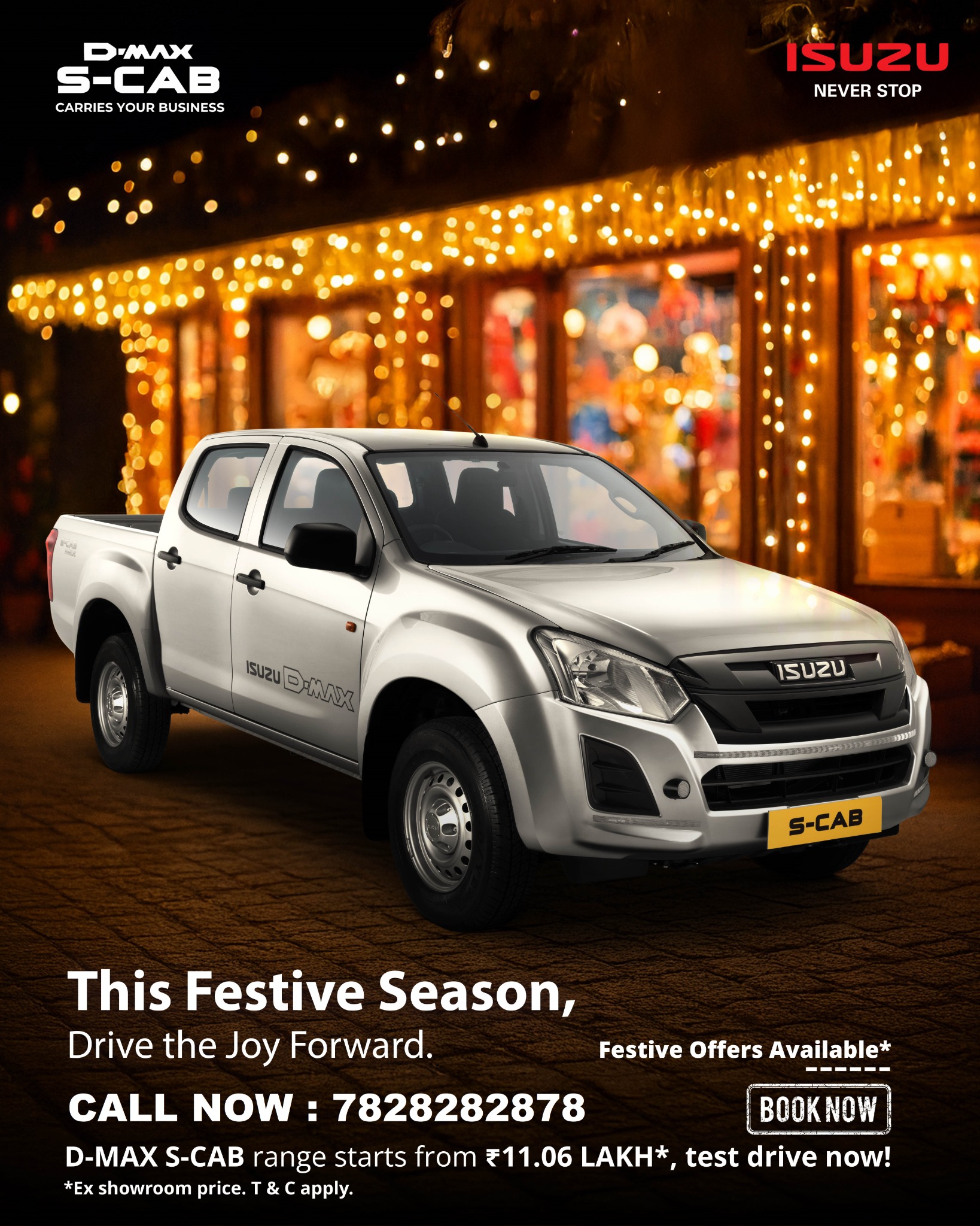Isuzu Bavaria Motors Facebook ad: Drive Home Your Dream ISUZU SCAB Now!