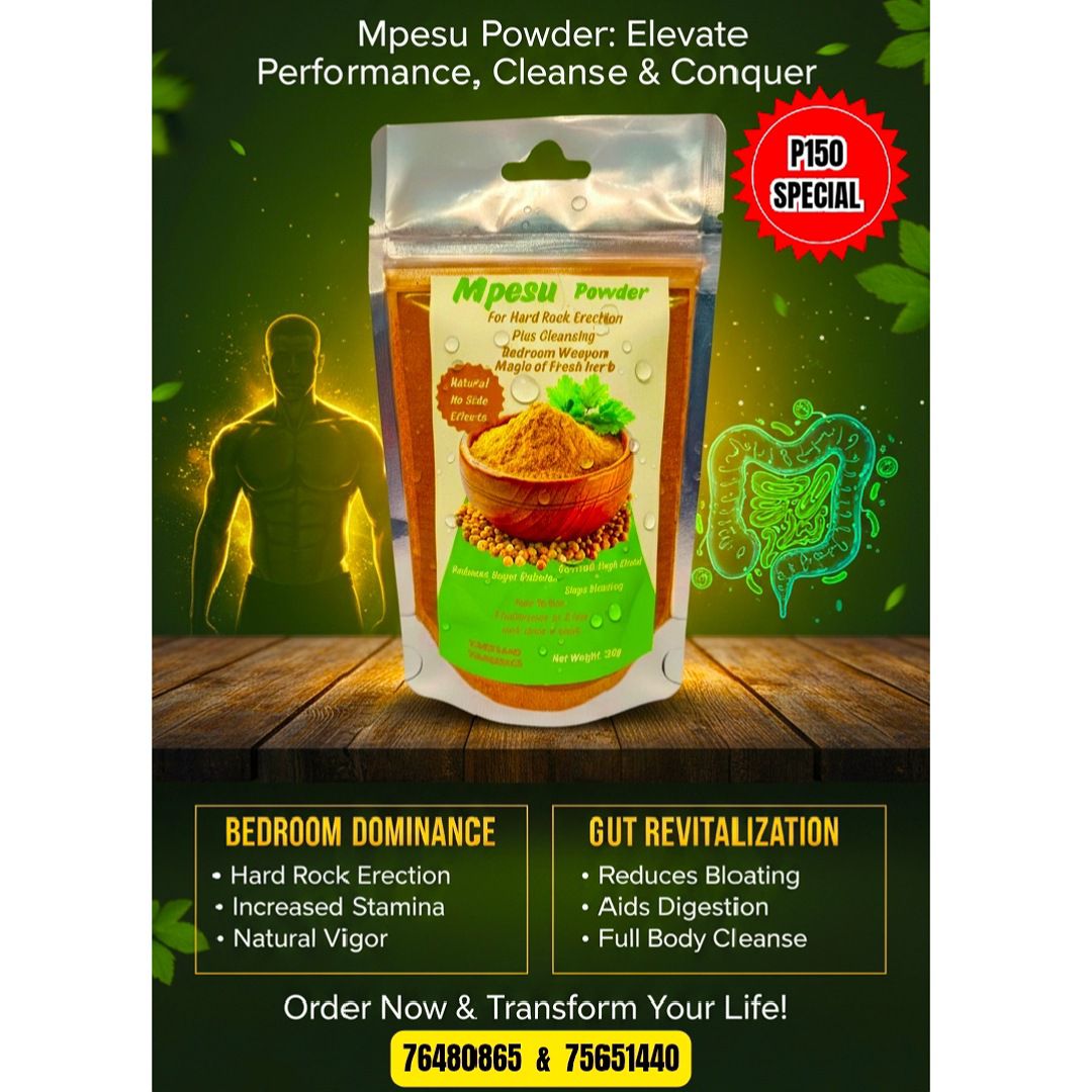 Door to Door Pharmacy Gaborone 75651440 Facebook ad: Your secret weapon is just one satchet away