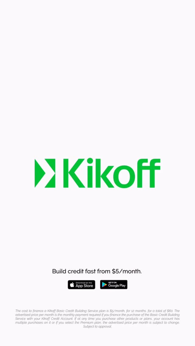 Kikoff Facebook ad: Credit doesn’t have to be complicated.