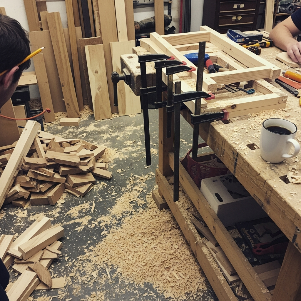Certified Training Facebook ad: Keep the Sawdust Flying