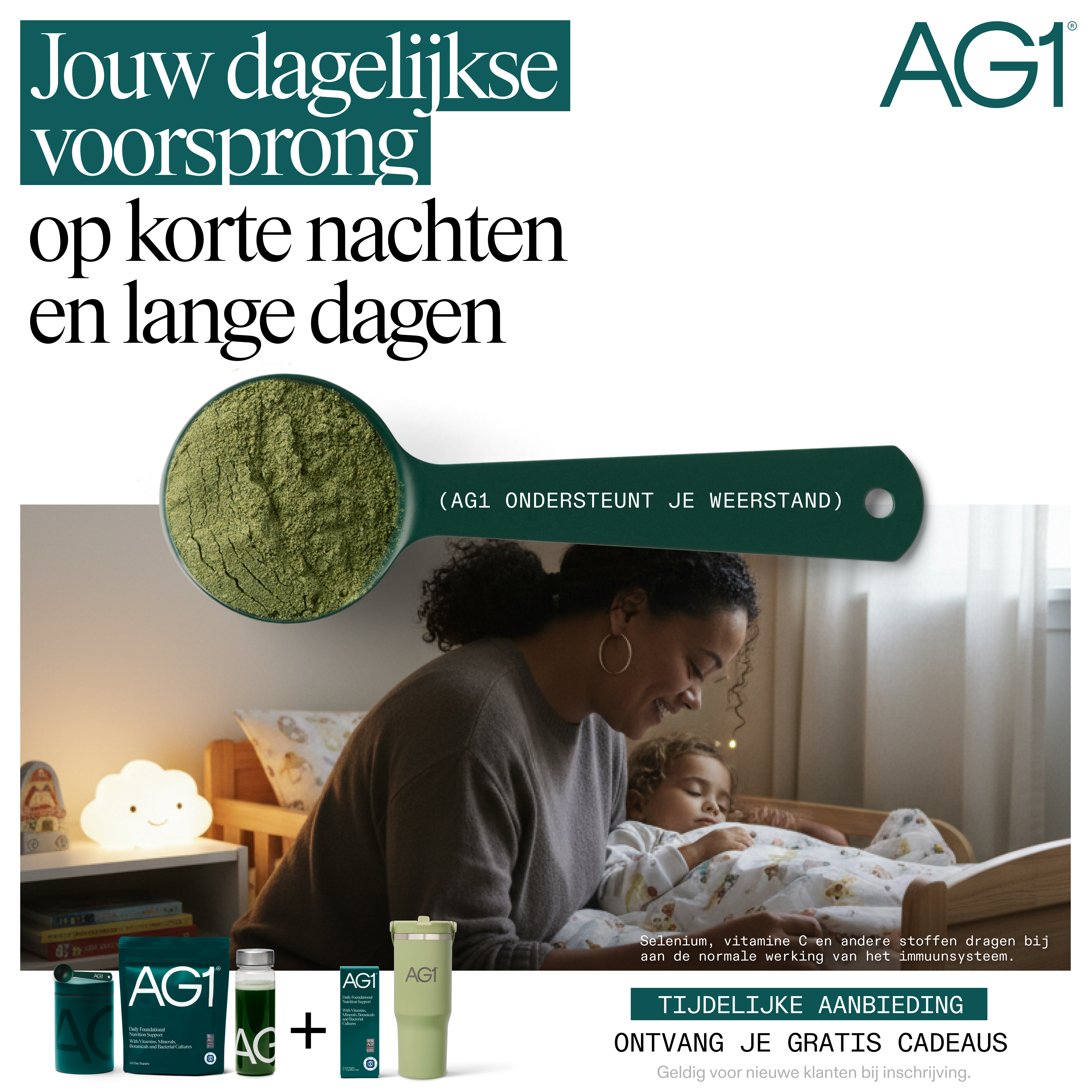 AG1 by Athletic Greens Facebook ad