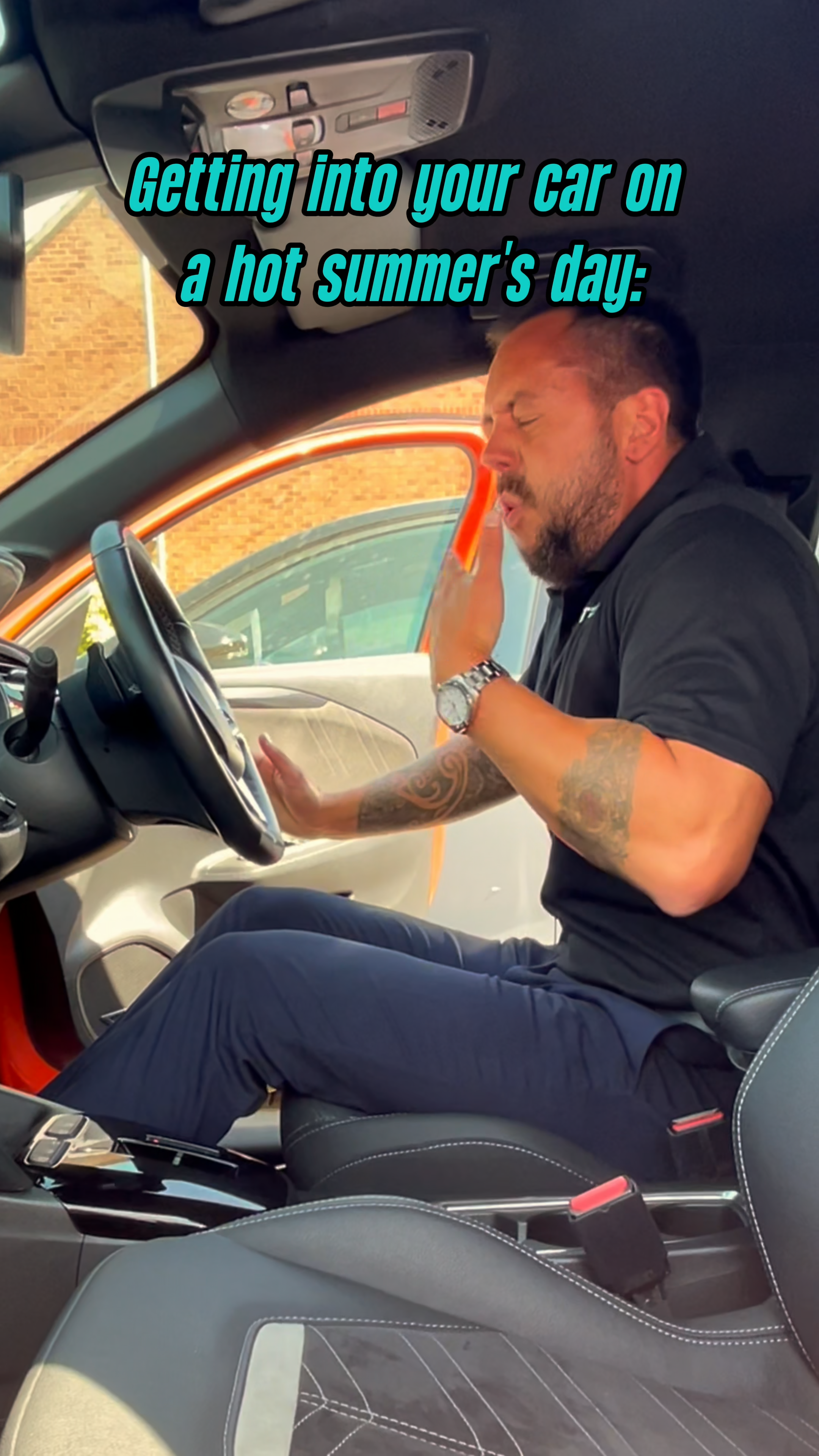SPOTICAR UK Facebook ad: Getting into your car when there's a heatwave…